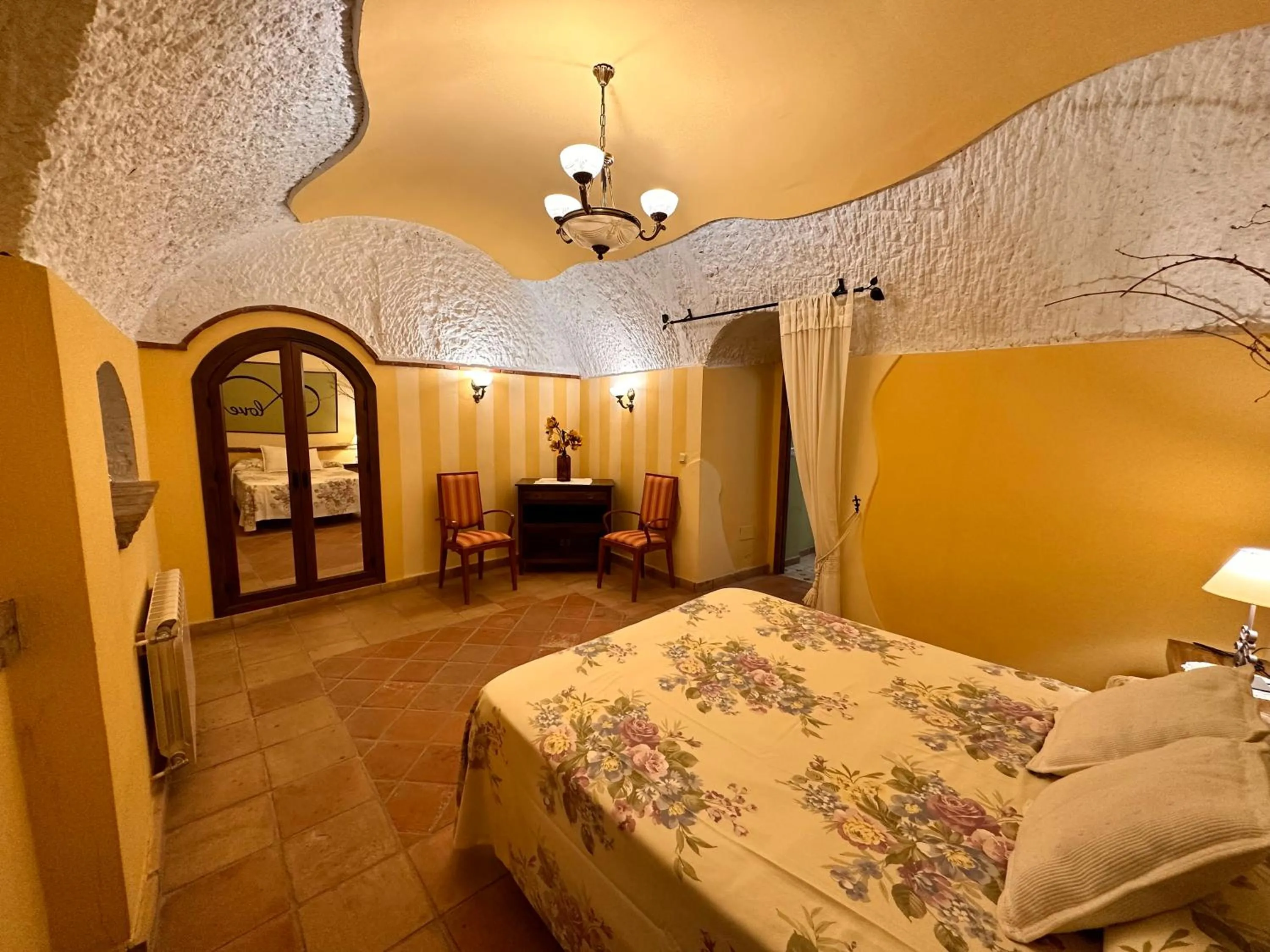 Bedroom, Bed in Cuevas La Granja