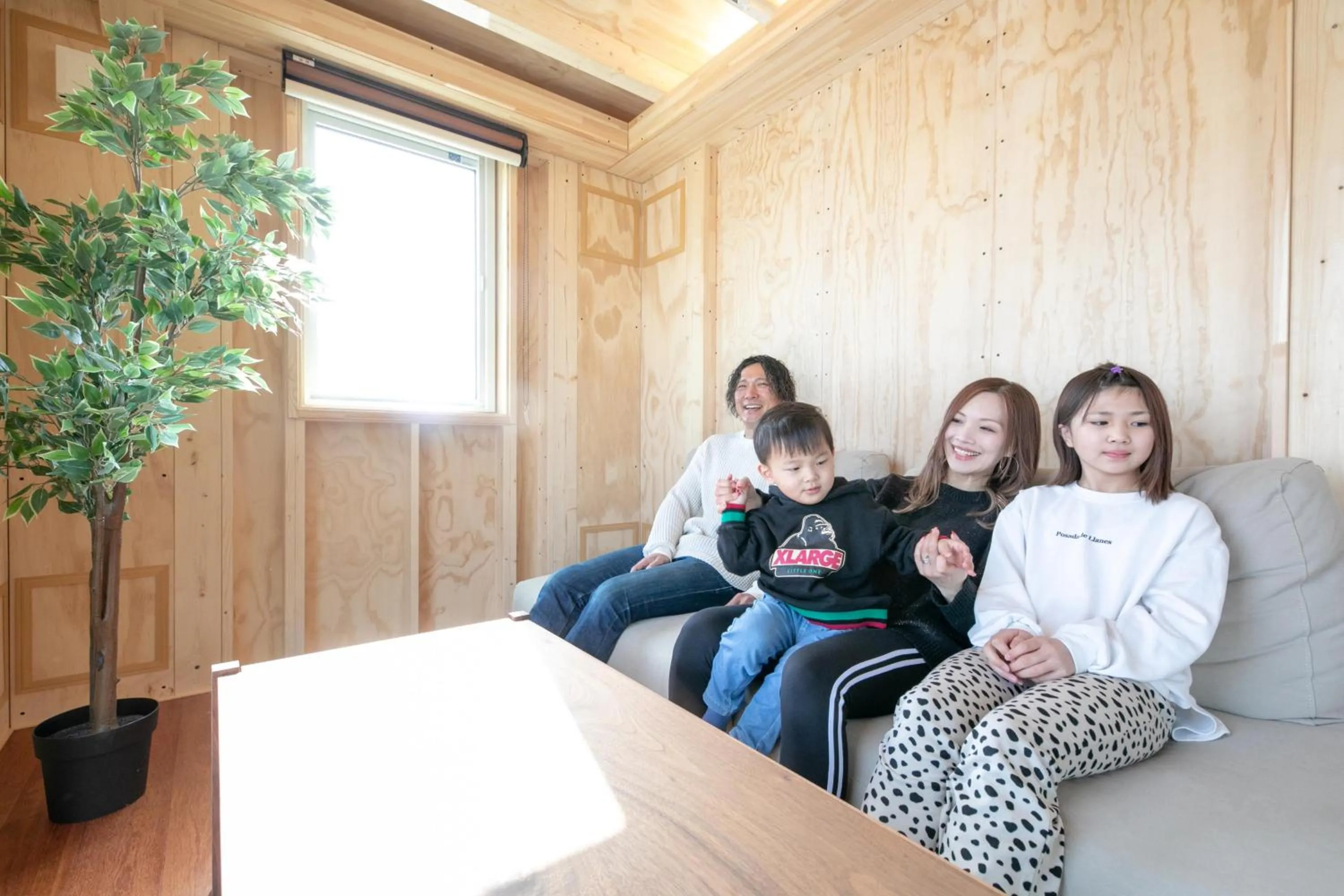 Living room in Okhotsk Ocean Villa AL MARE mombetsu