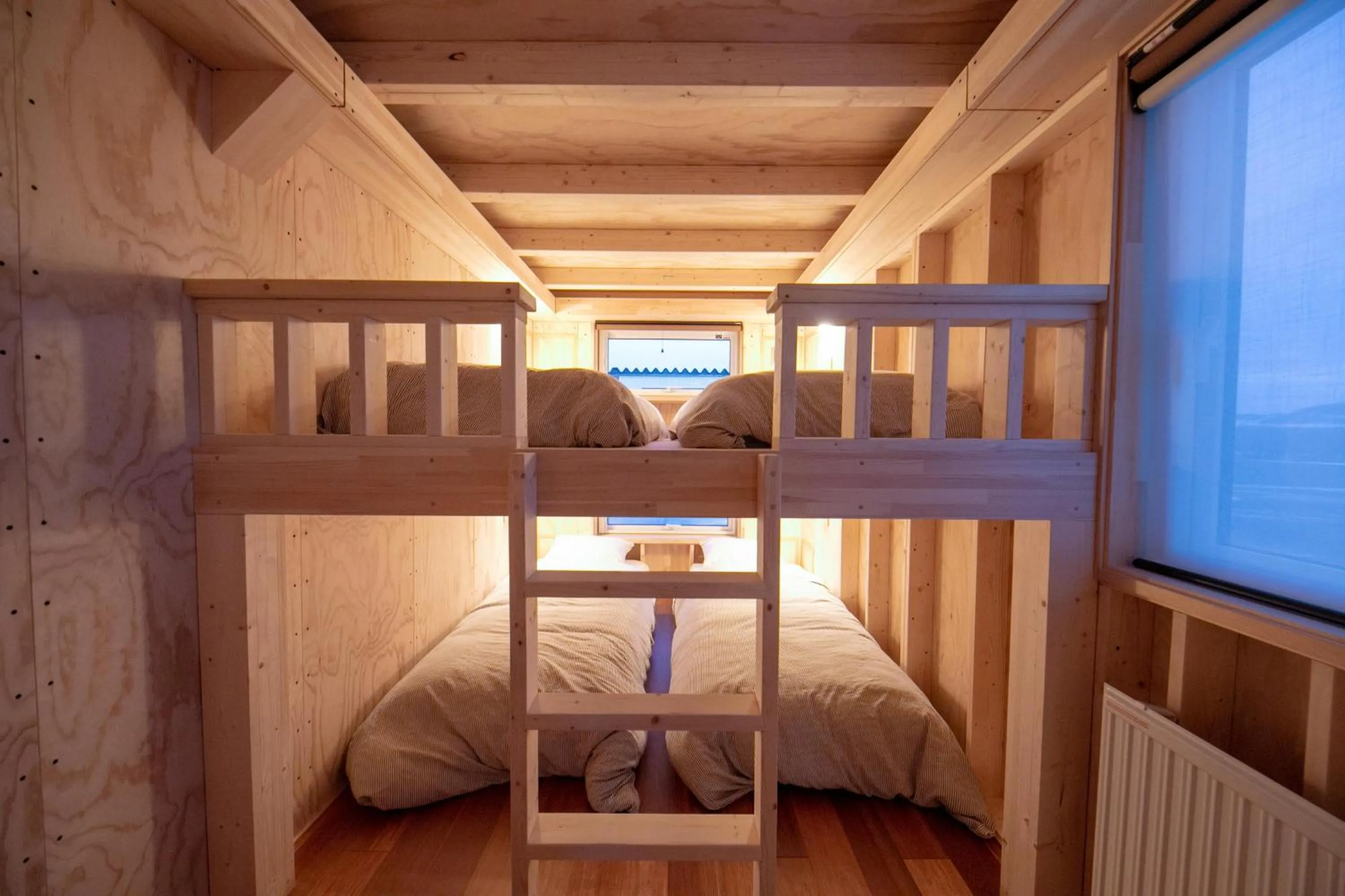 Bed in Okhotsk Ocean Villa AL MARE mombetsu