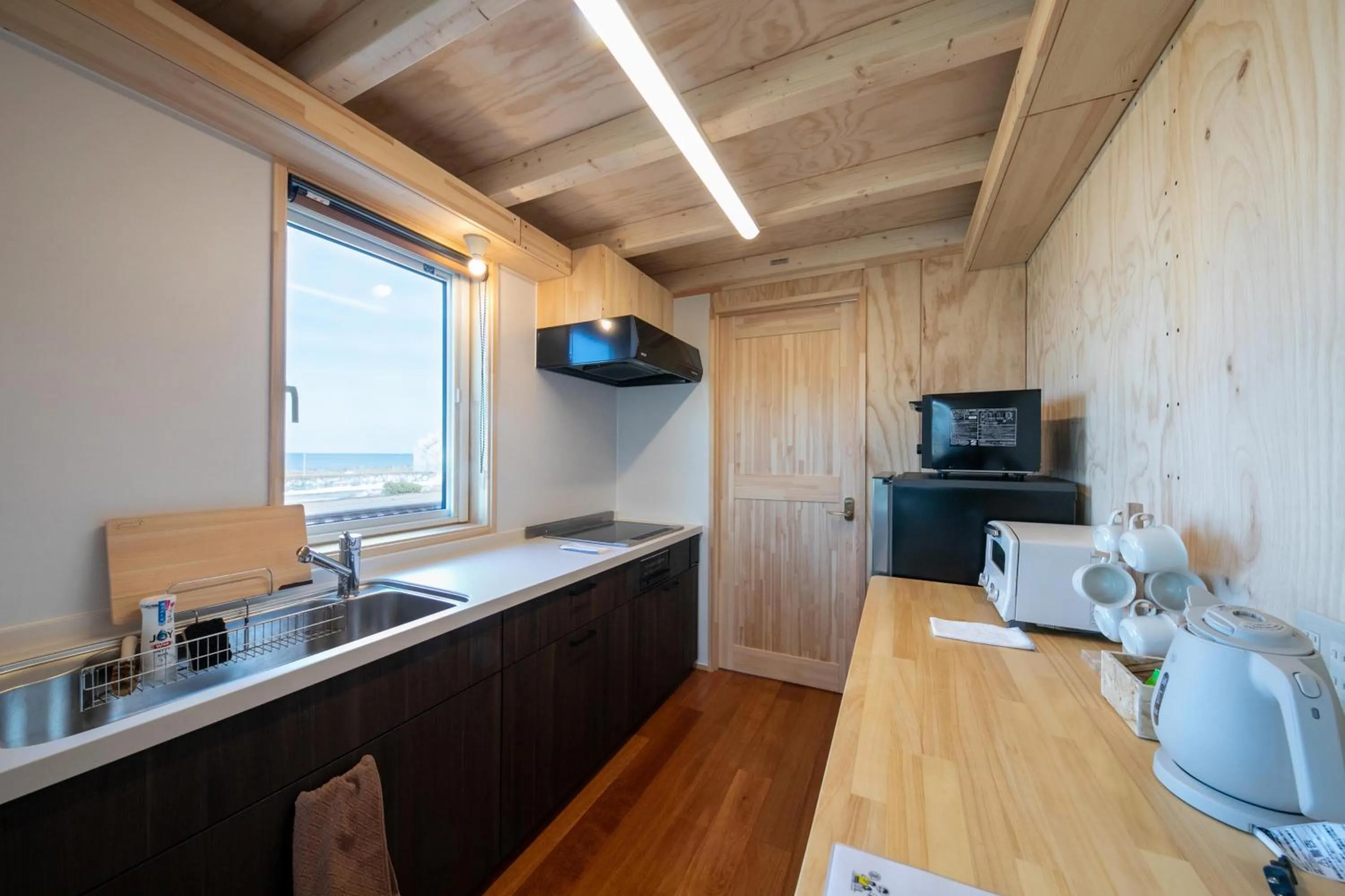 Kitchen or kitchenette in Okhotsk Ocean Villa AL MARE mombetsu