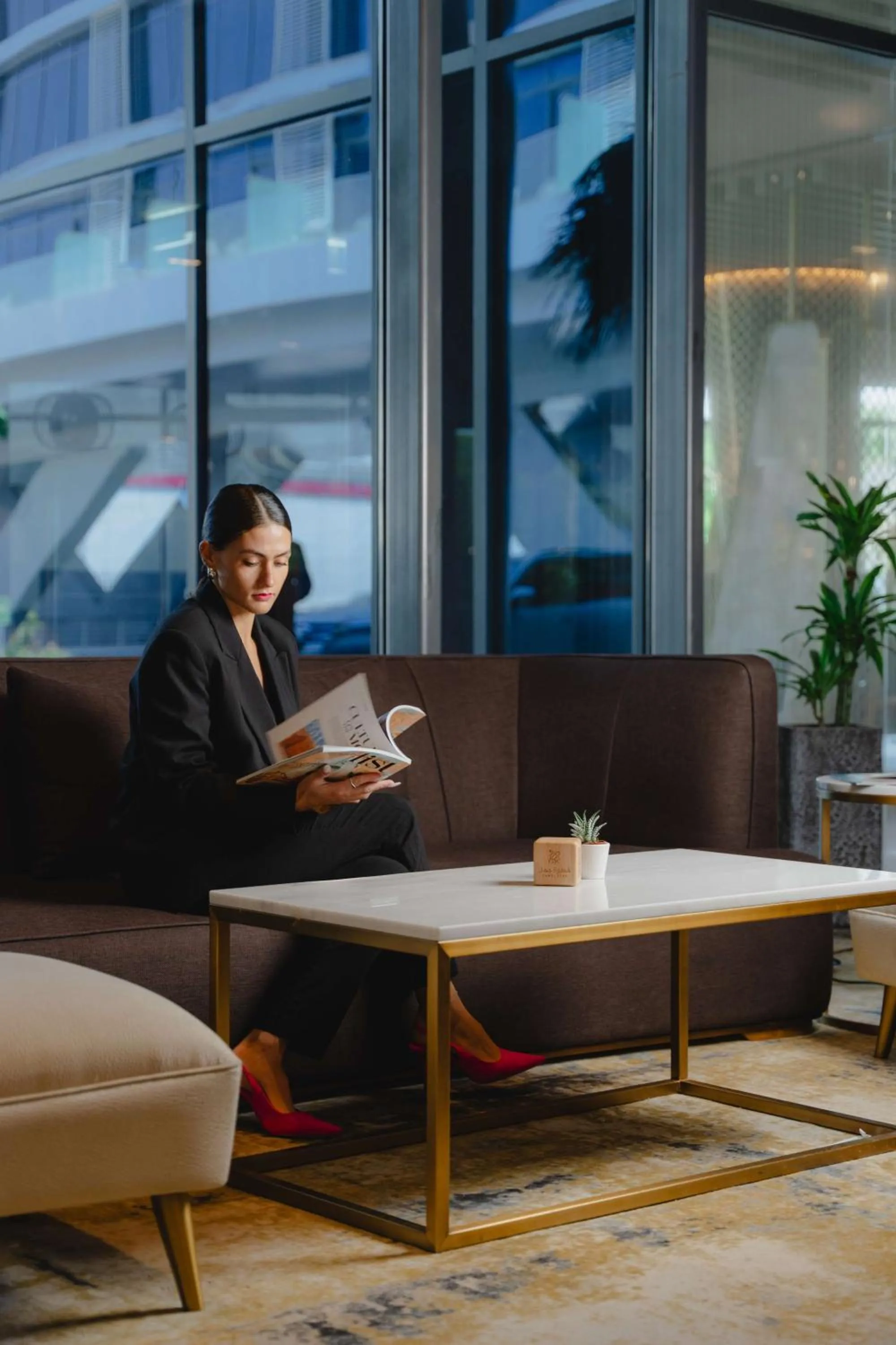 Lobby or reception in Radisson Blu Hotel Riyadh Convention and Exhibition Center