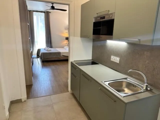 Bed in Hôtel du Nord