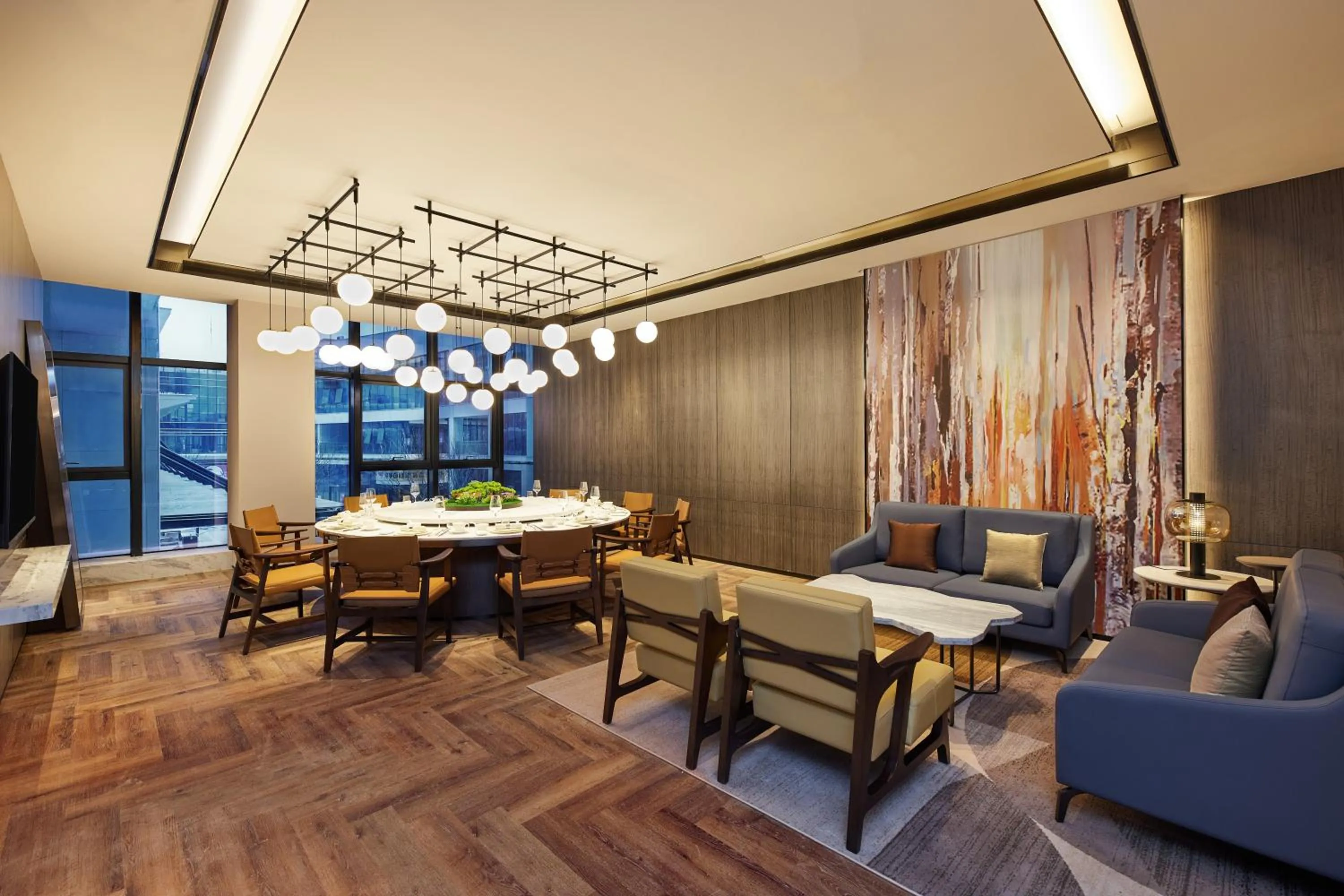 Dining area in Four Points by Sheraton Yiyang