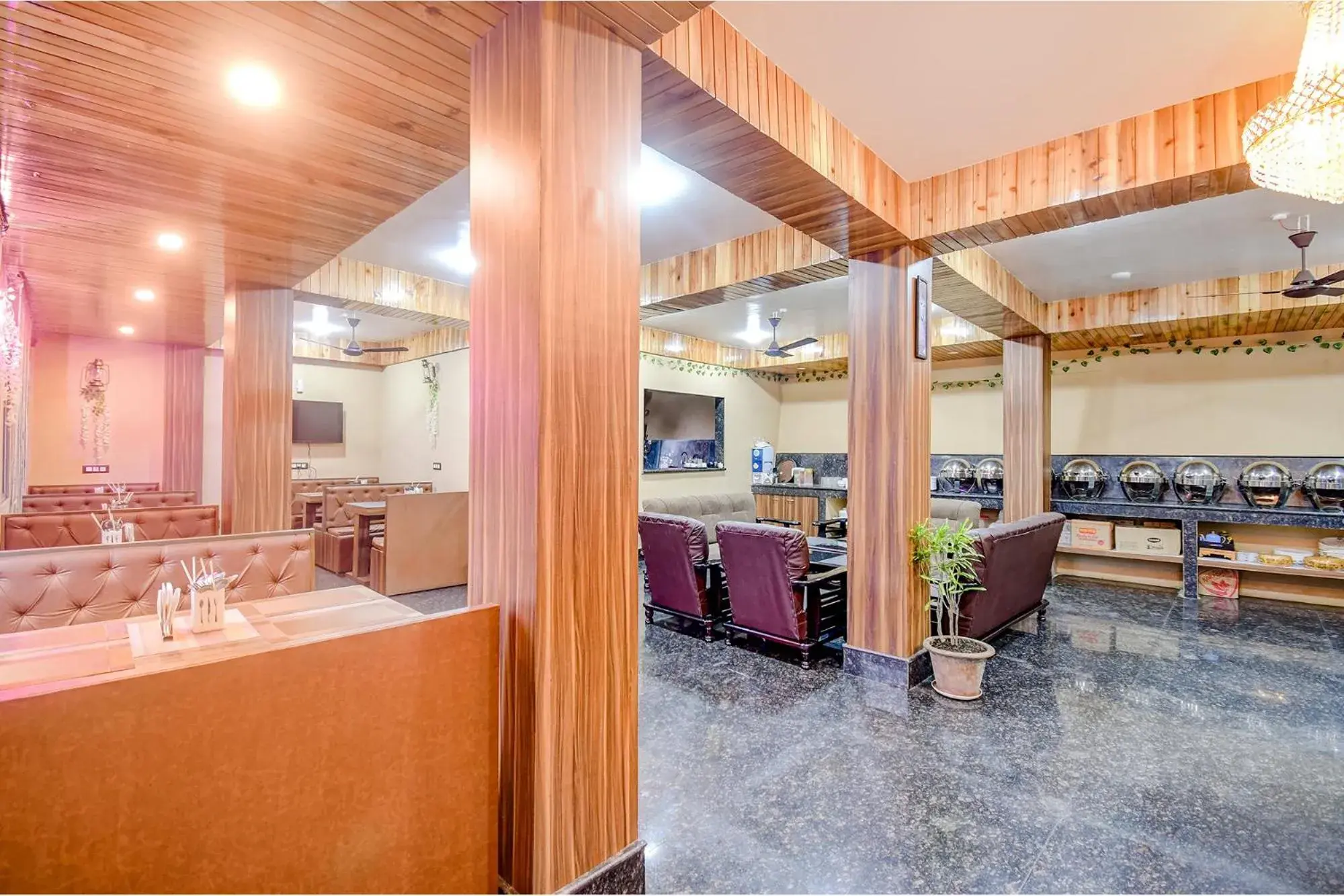 Restaurant/places to eat in FabHotel Rikhila's Regency Restaurant/places to eat in FabHotel Rikhila's Regency