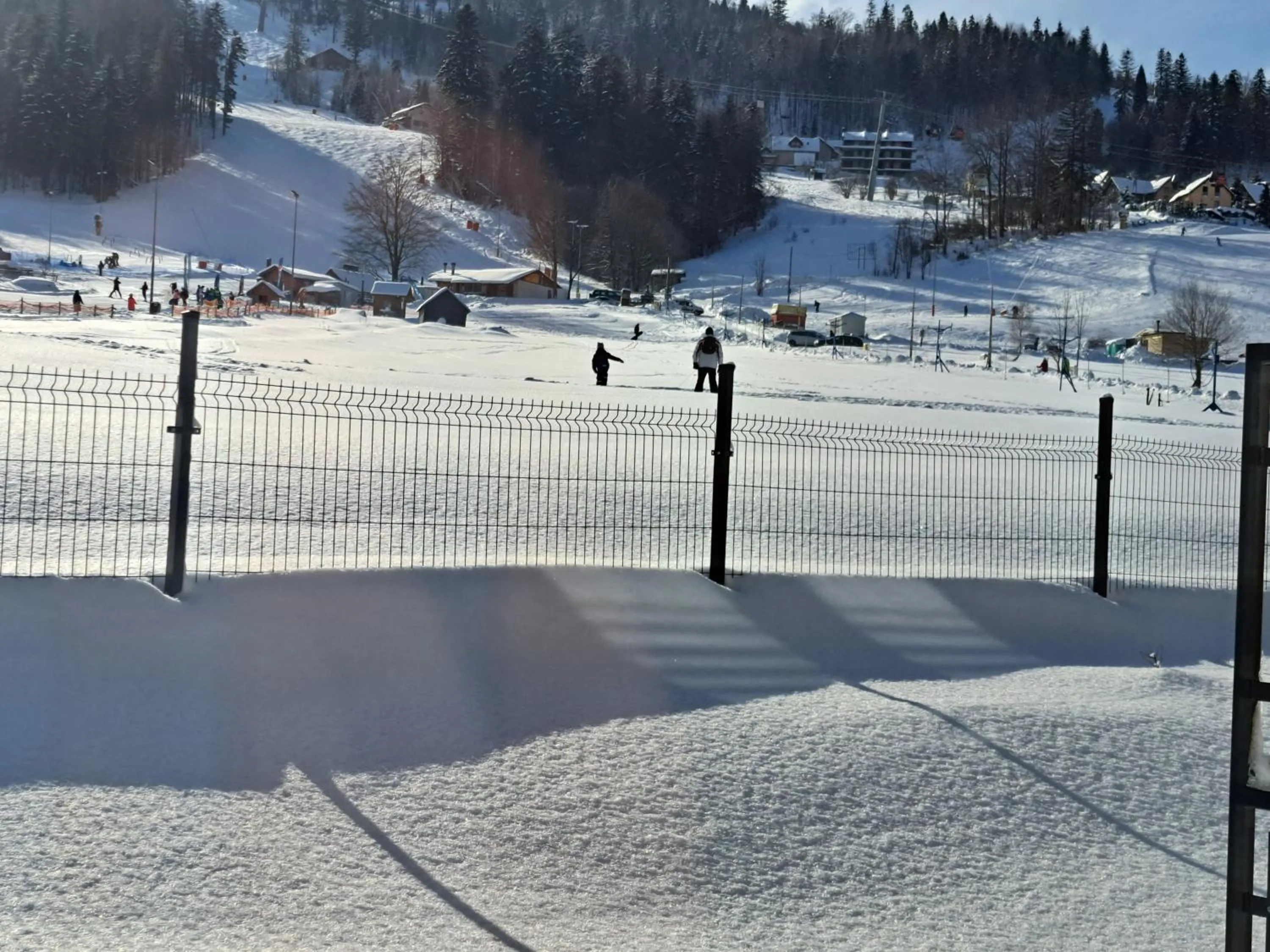 Landmark view in Nad Lipami - apartament z tarasem blisko stoku Sczyrk