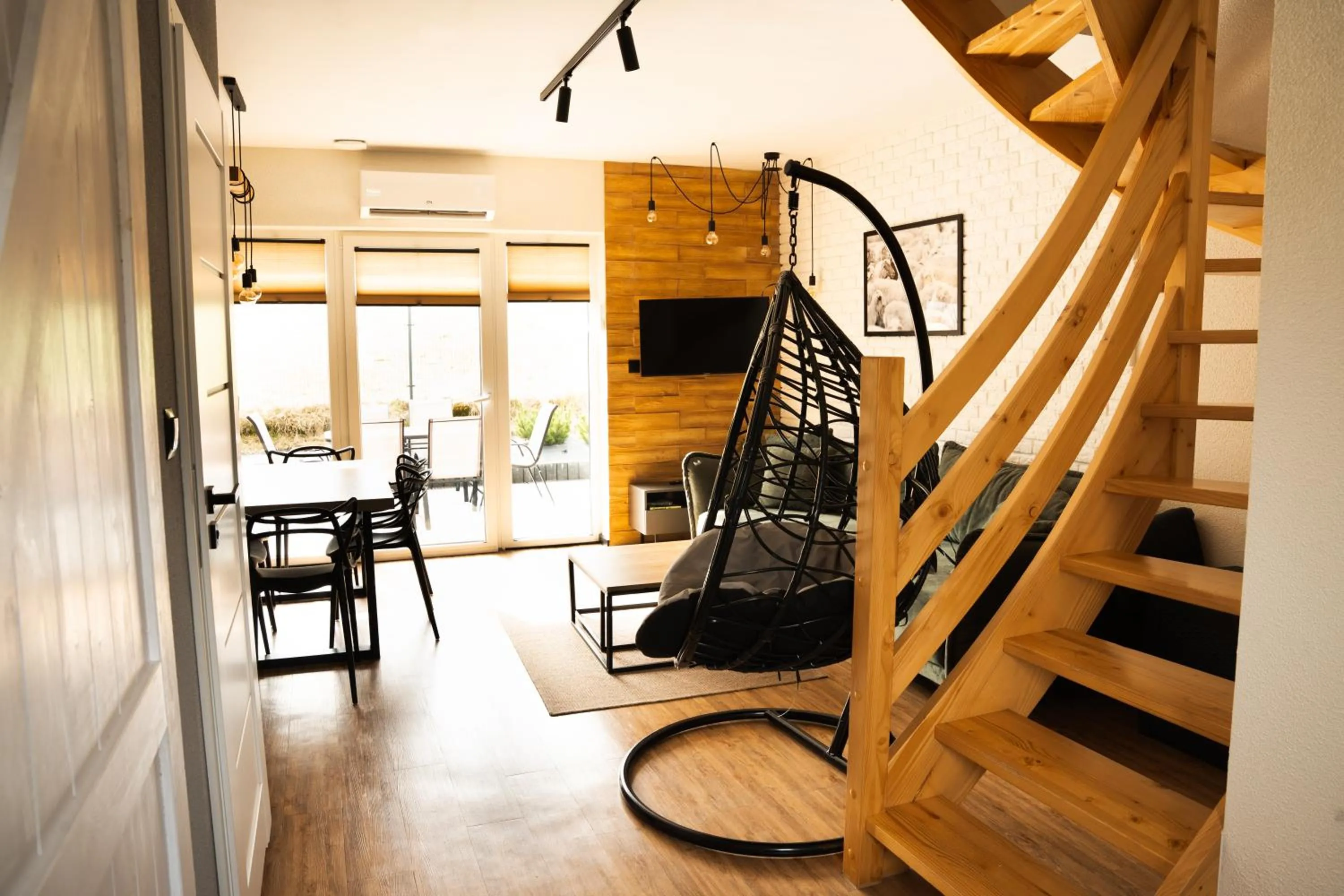 Nad Lipami - apartament z tarasem blisko stoku Sczyrk