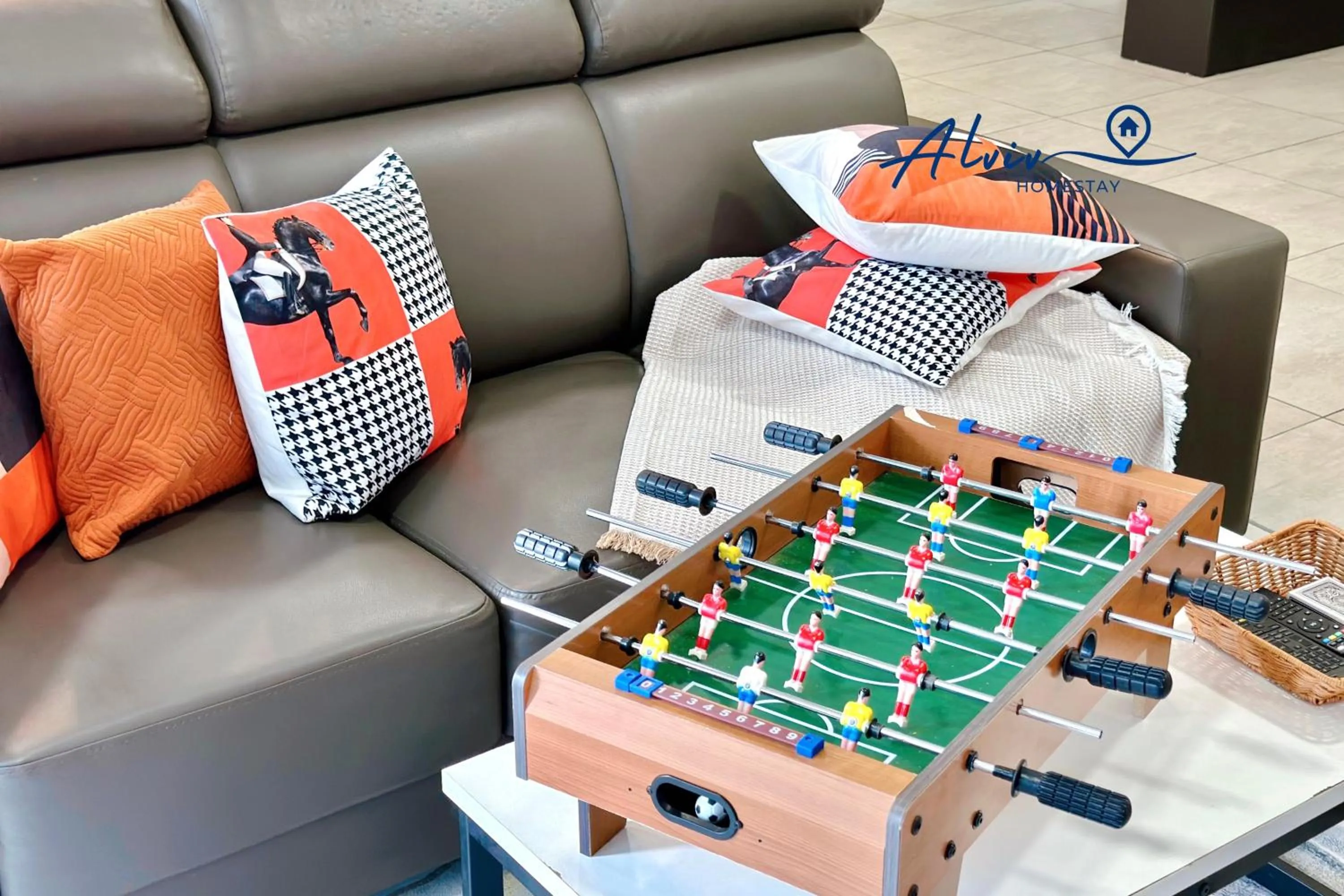 Living room in Atlantis Melaka I 5-10pax I 5min JonkerSt BY Alviv Management