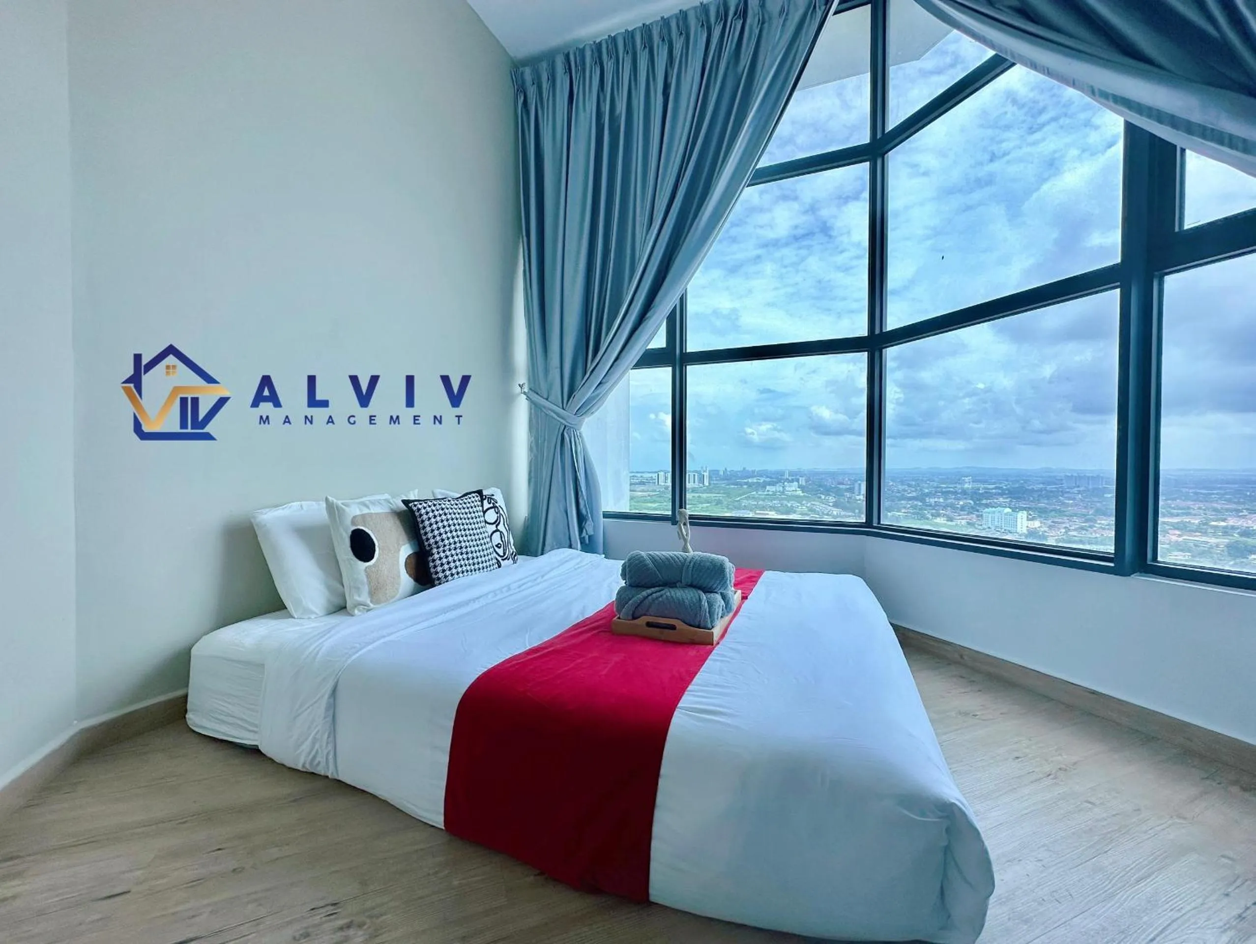 Bedroom, Bed in Atlantis Melaka I 5-10pax I 5min JonkerSt BY Alviv Management