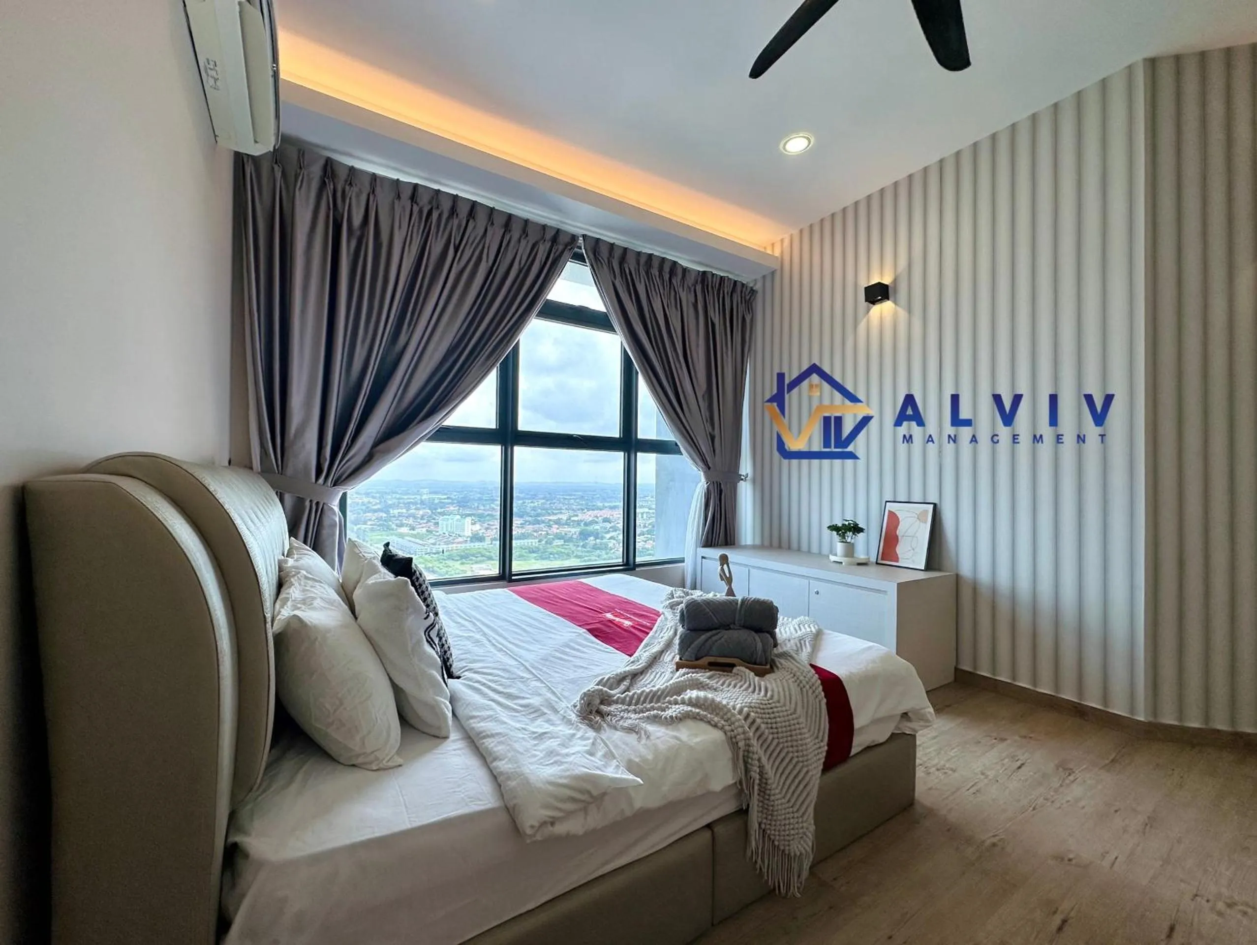 Bedroom, Bed in Atlantis Melaka I 5-10pax I 5min JonkerSt BY Alviv Management