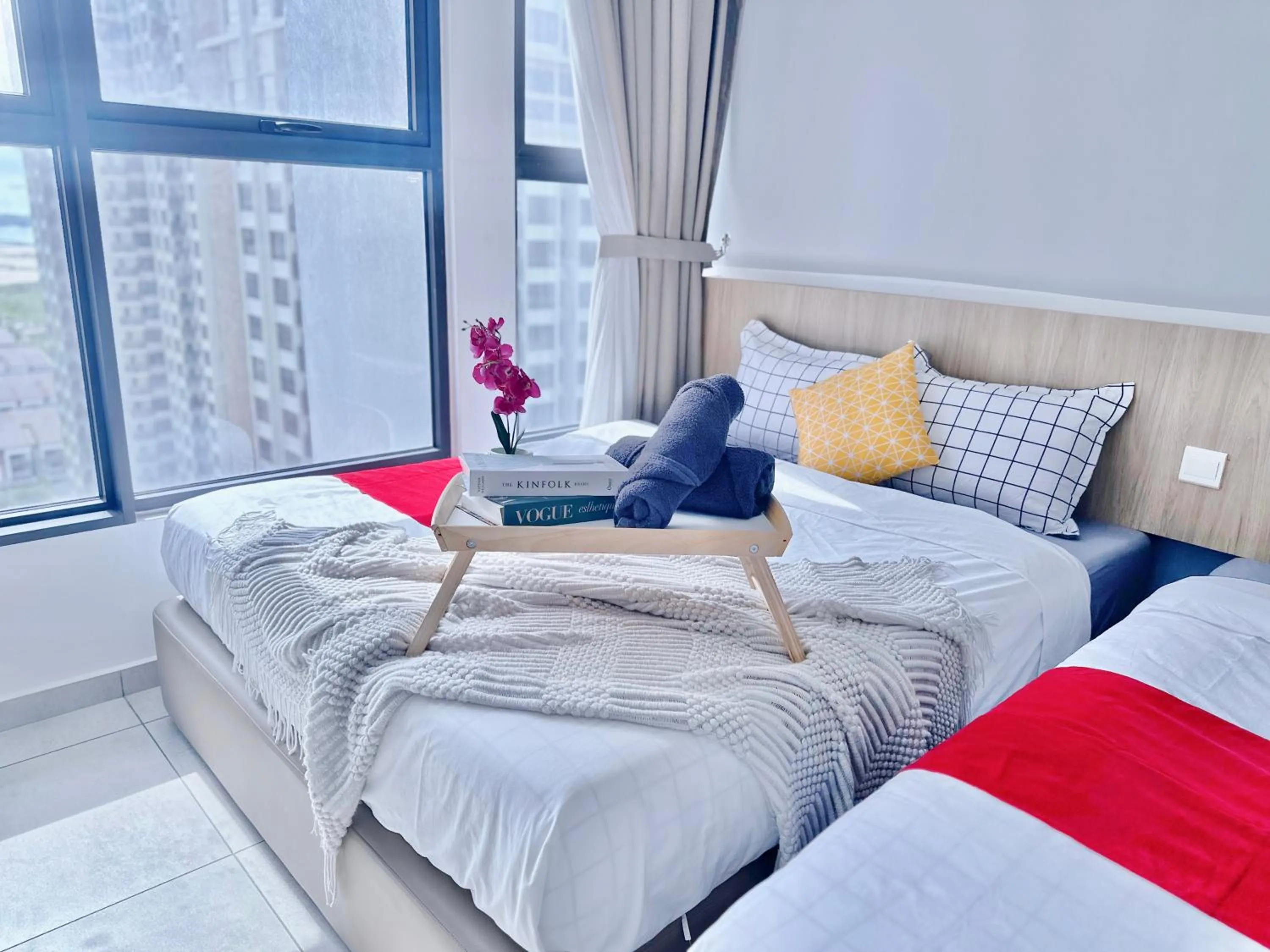 Bedroom, Bed in Atlantis Melaka I 5-10pax I 5min JonkerSt BY Alviv Management