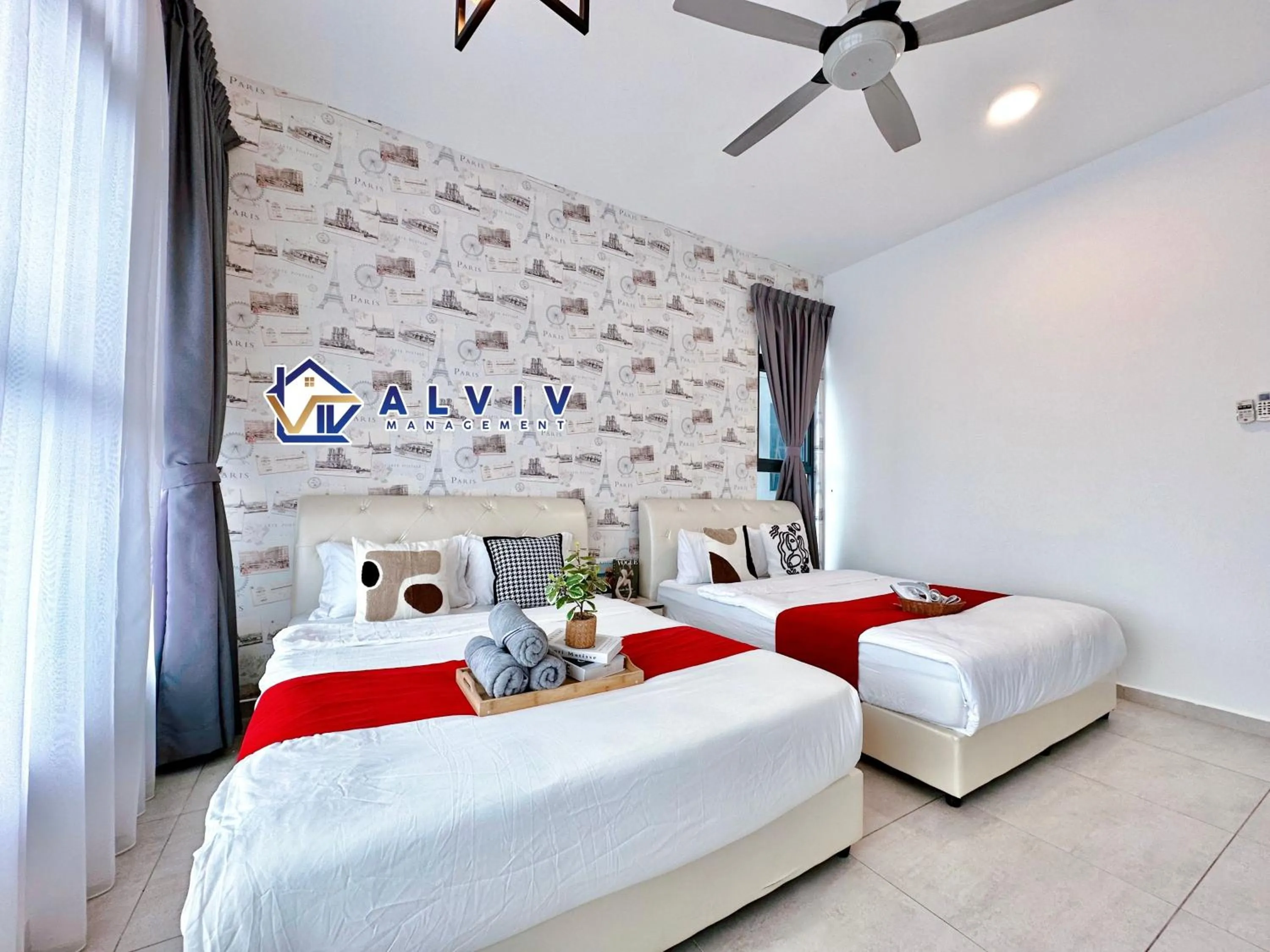Bed in Atlantis Melaka I 5-10pax I 5min JonkerSt BY Alviv Management