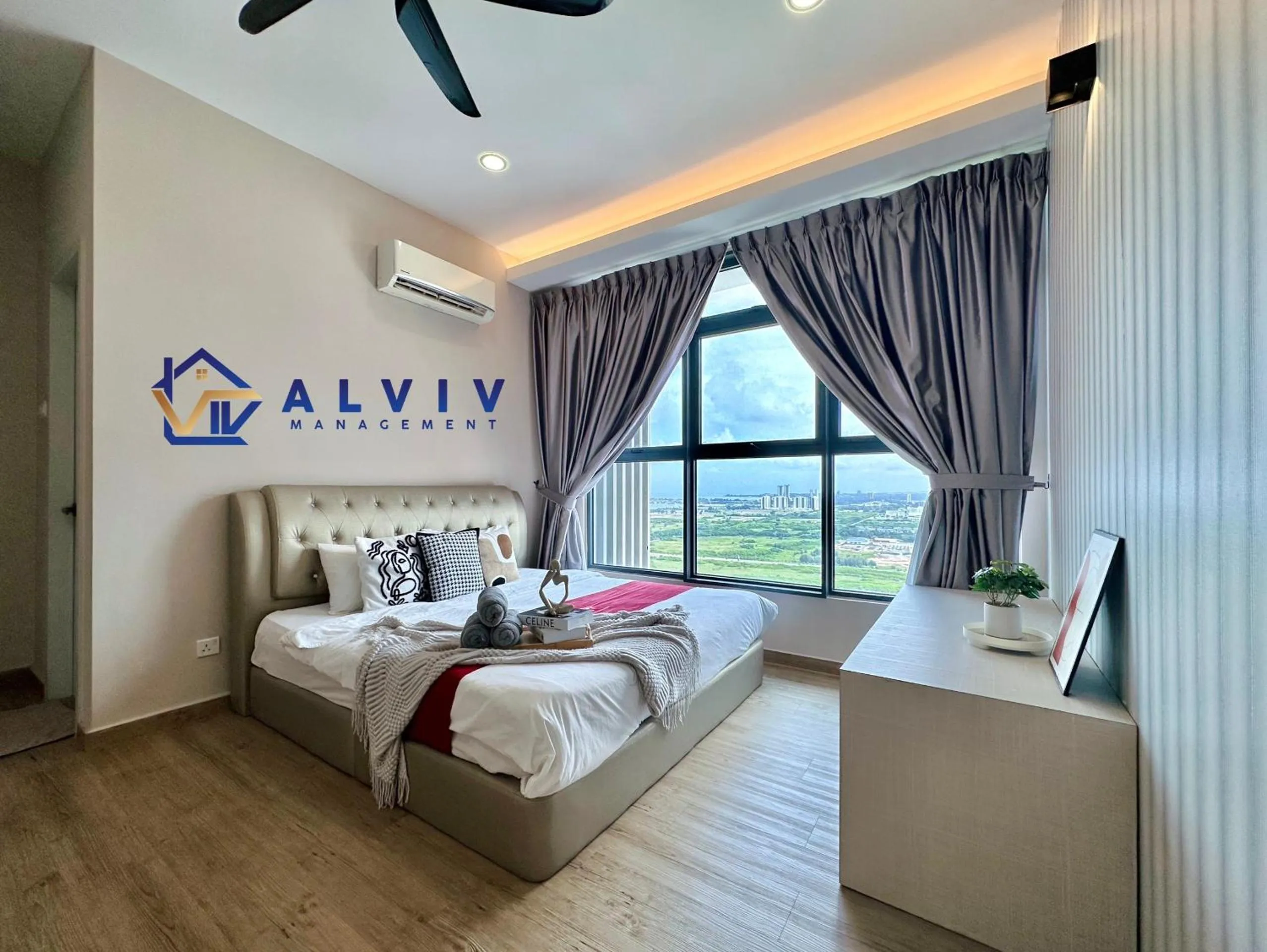 Bedroom, Bed in Atlantis Melaka I 5-10pax I 5min JonkerSt BY Alviv Management