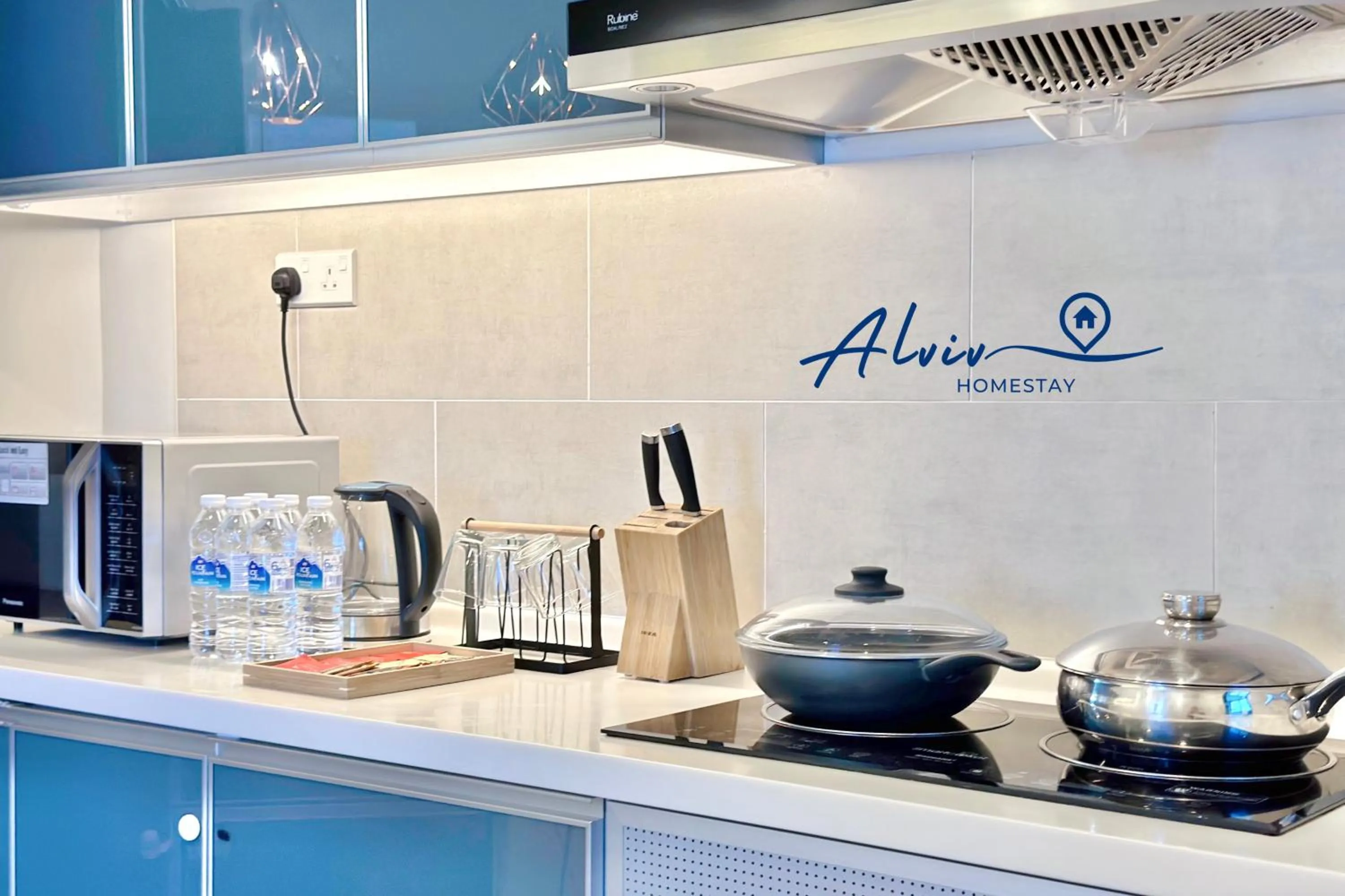 Kitchen or kitchenette in Atlantis Melaka I 5-10pax I 5min JonkerSt BY Alviv Management