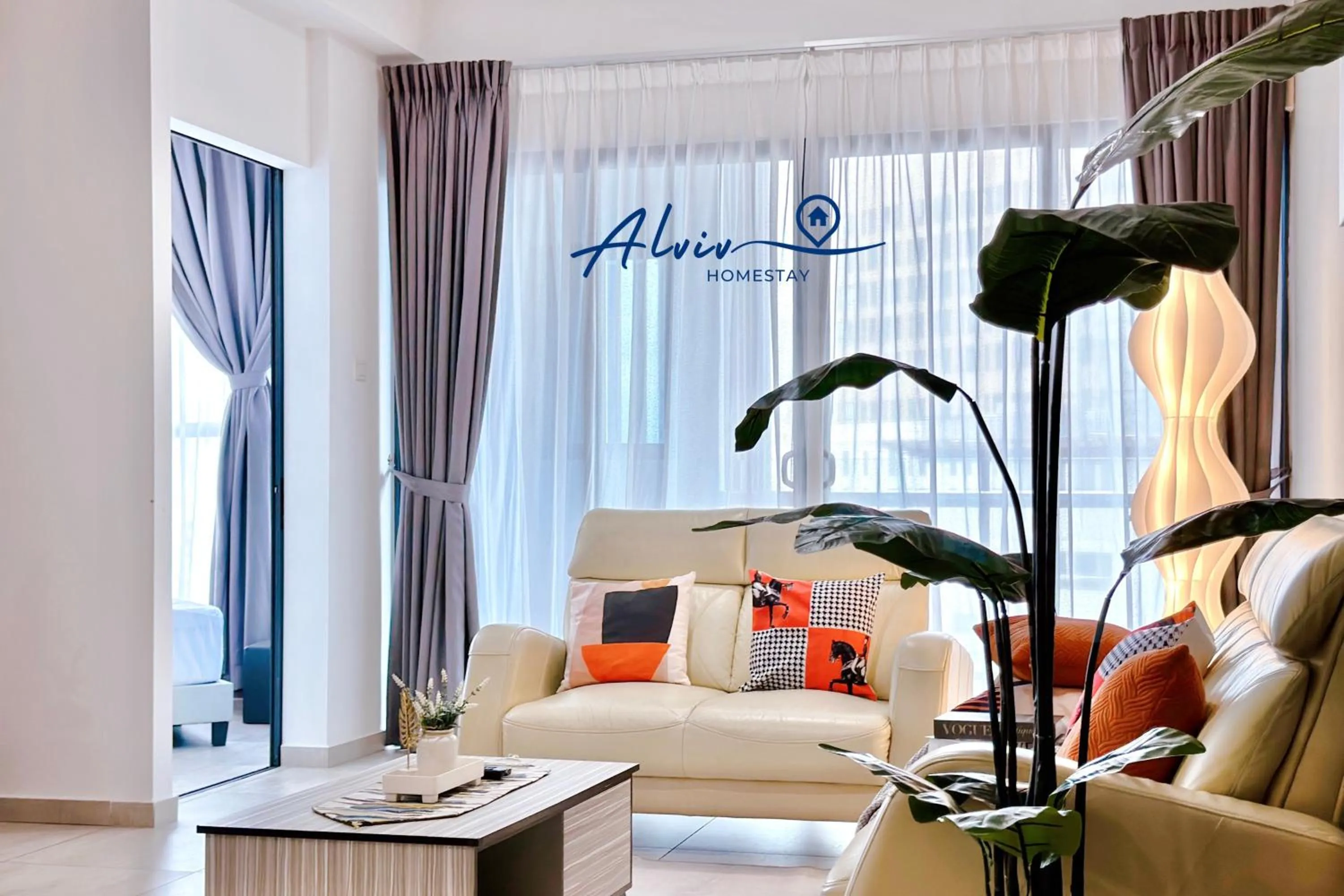 Living room in Atlantis Melaka I 5-10pax I 5min JonkerSt BY Alviv Management