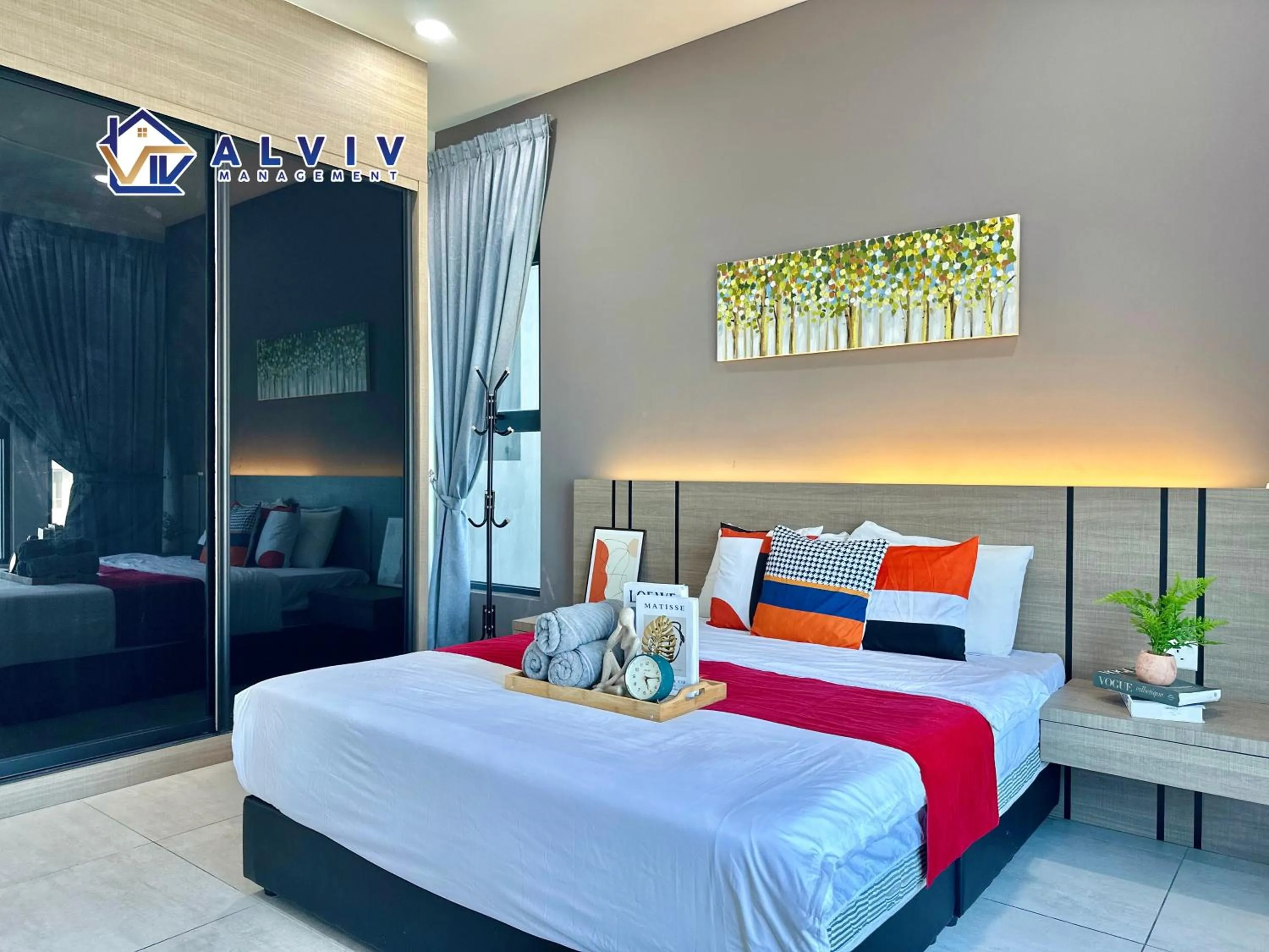 Bedroom, Bed in Atlantis Melaka I 5-10pax I 5min JonkerSt BY Alviv Management