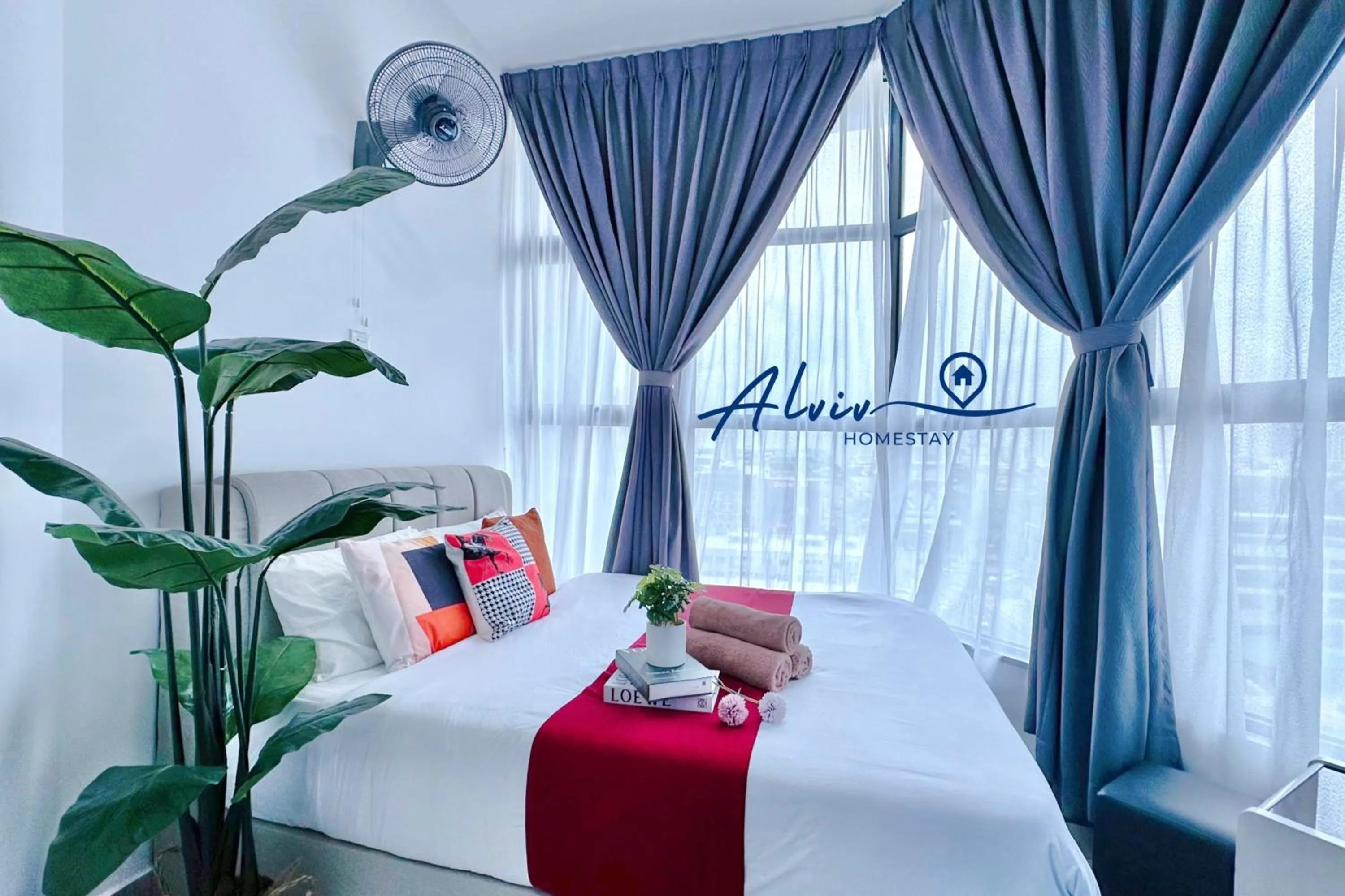 Bed in Atlantis Melaka I 5-10pax I 5min JonkerSt BY Alviv Management