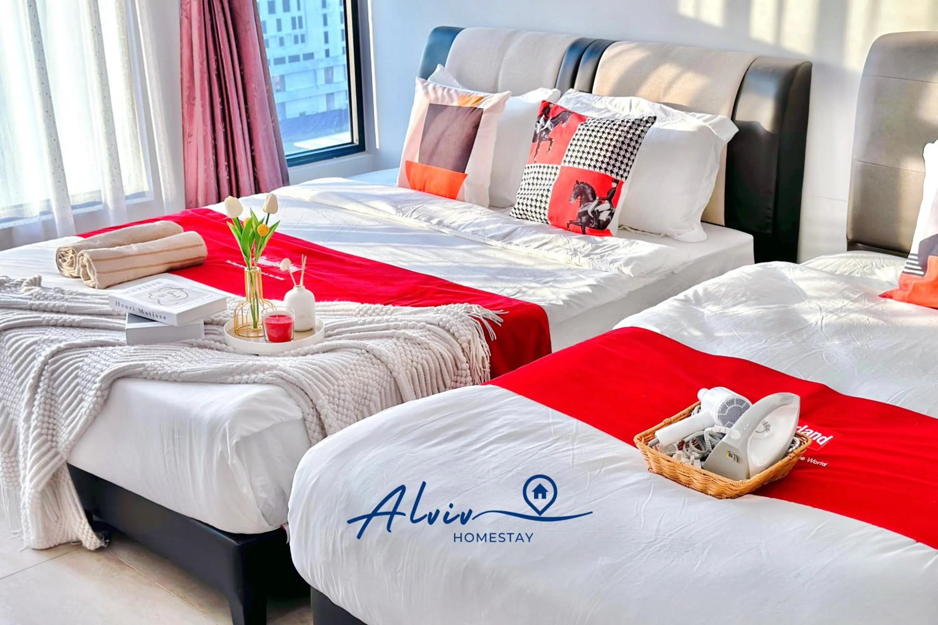 Bed in Atlantis Melaka I 5-10pax I 5min JonkerSt BY Alviv Management