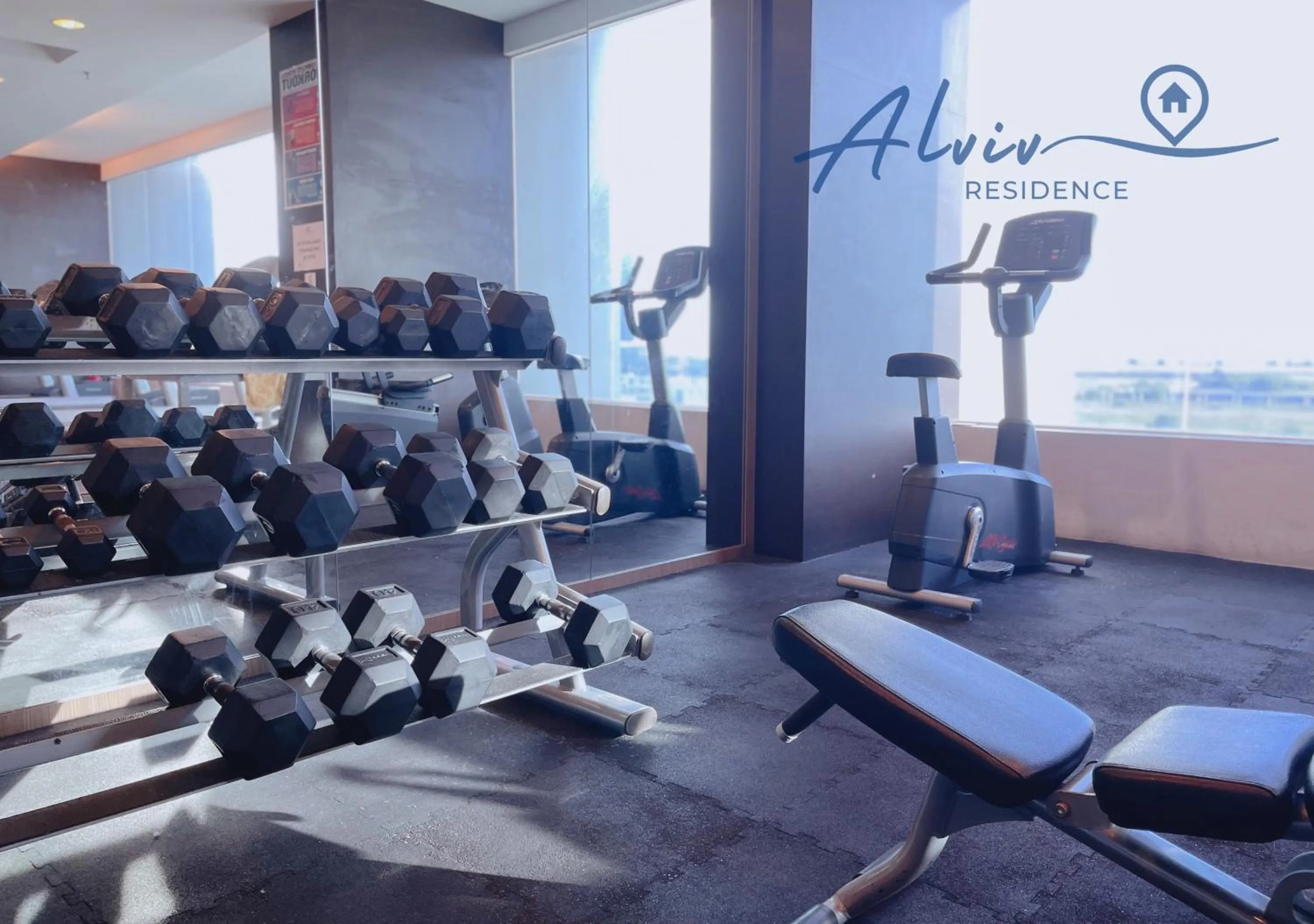 Fitness centre/facilities in Atlantis Melaka I 5-10pax I 5min JonkerSt BY Alviv Management
