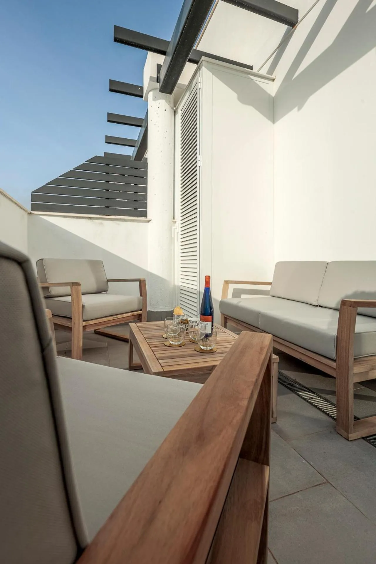 Patio in Uxama Sevilla Luxury Penthouse en Triana - Terraza y parking privados - piscina