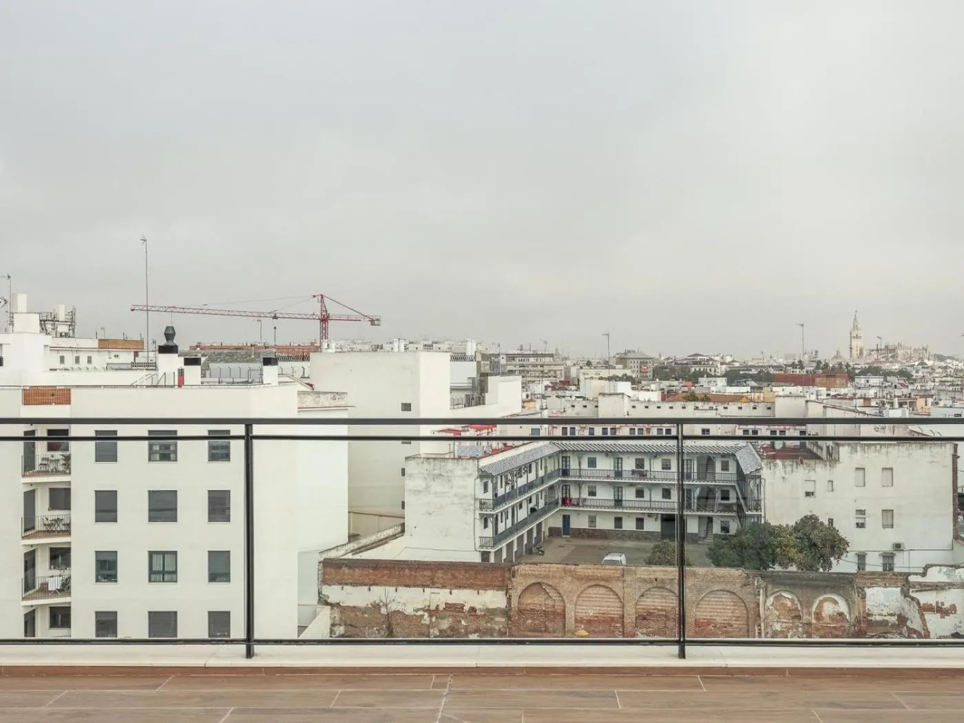 City view in Uxama Sevilla Luxury Penthouse en Triana - Terraza y parking privados - piscina