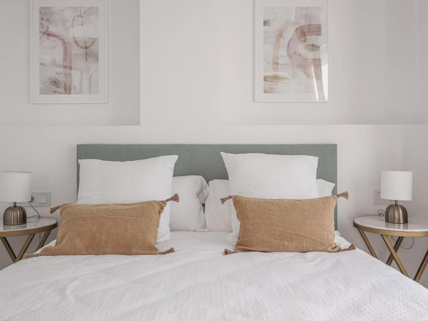 Bed in Uxama Sevilla Luxury Penthouse en Triana - Terraza y parking privados - piscina