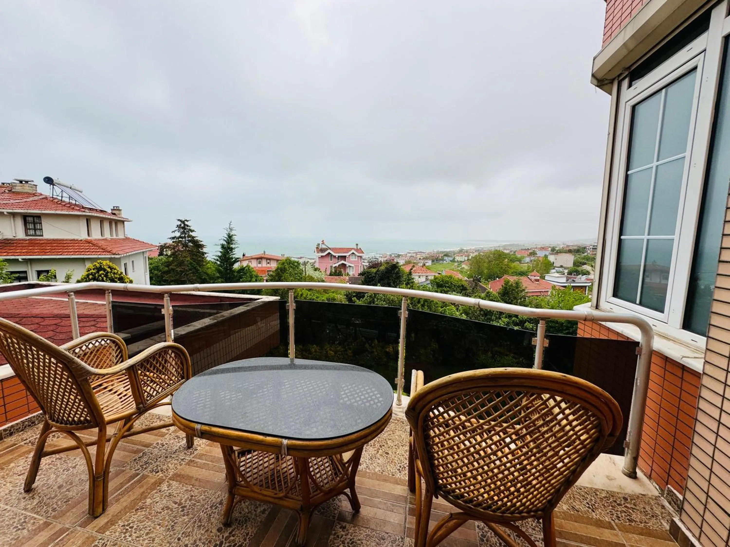 Patio in Istanbul Airport Treekos Suite Hotel