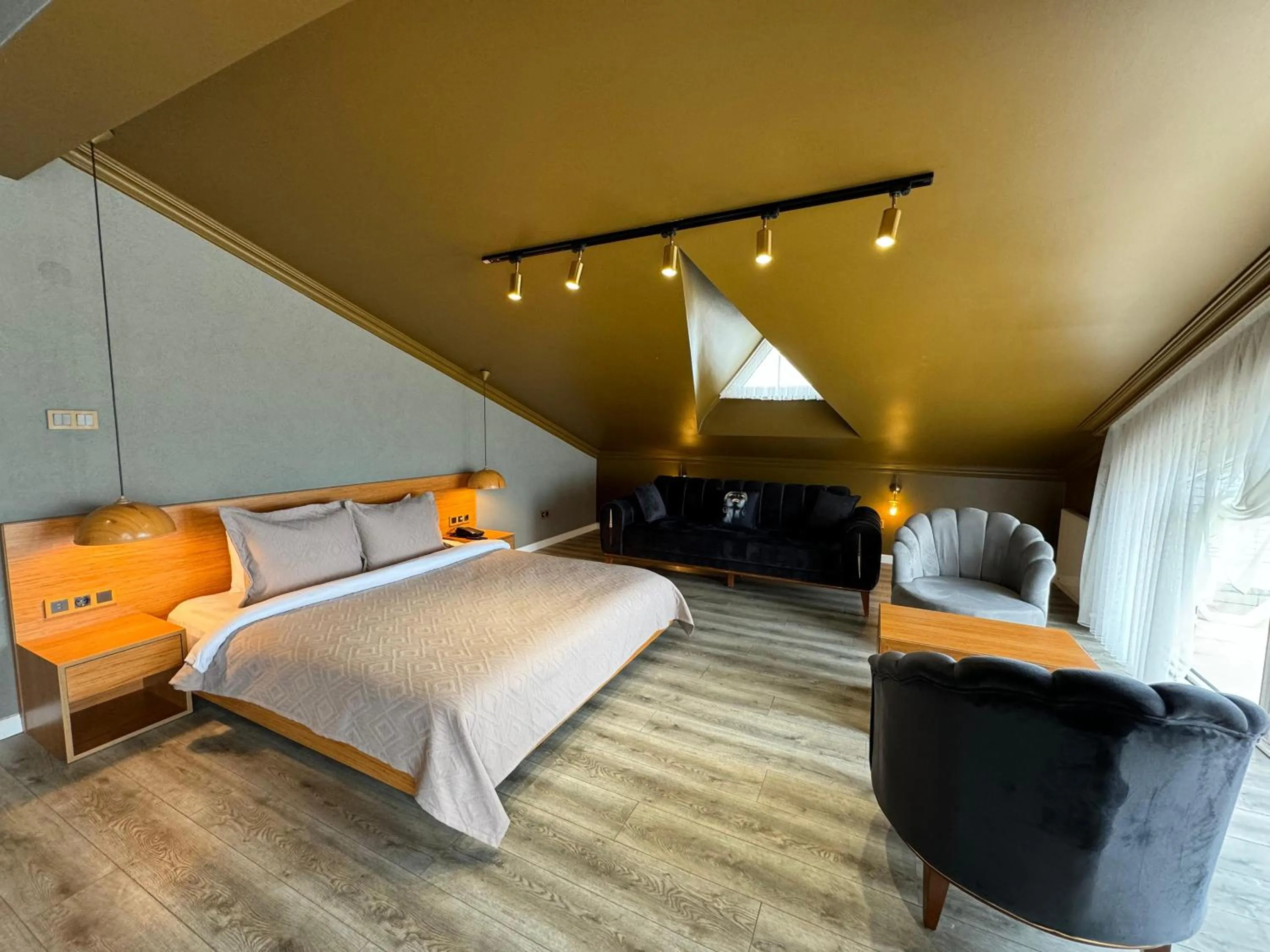 Bed in Istanbul Airport Treekos Suite Hotel