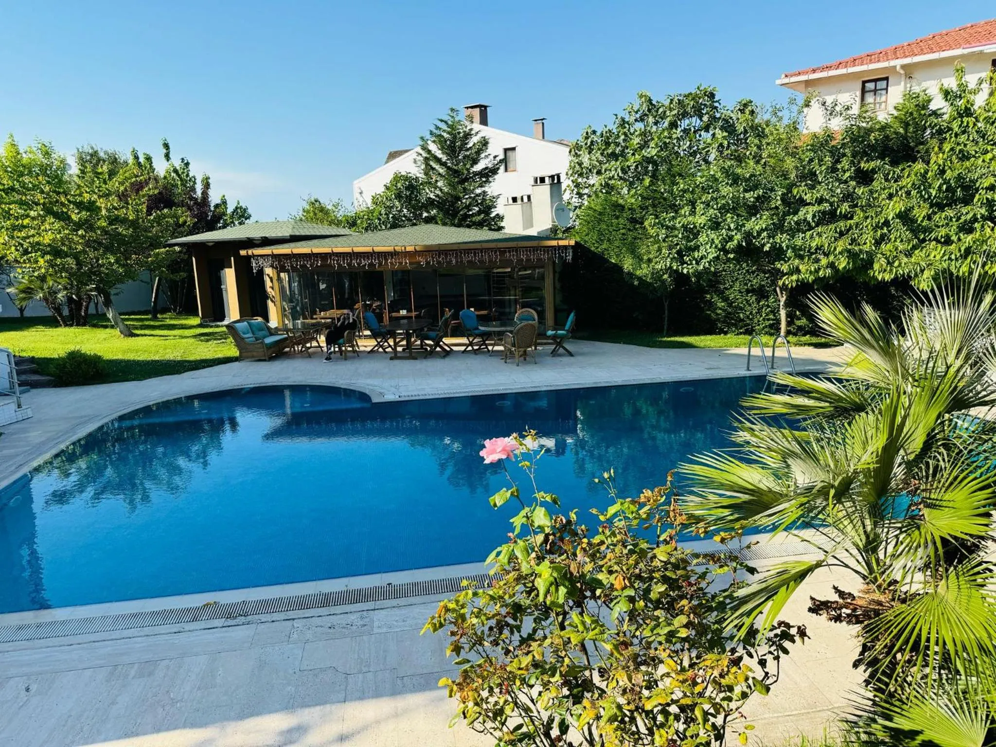 Swimming pool in Istanbul Airport Treekos Suite Hotel