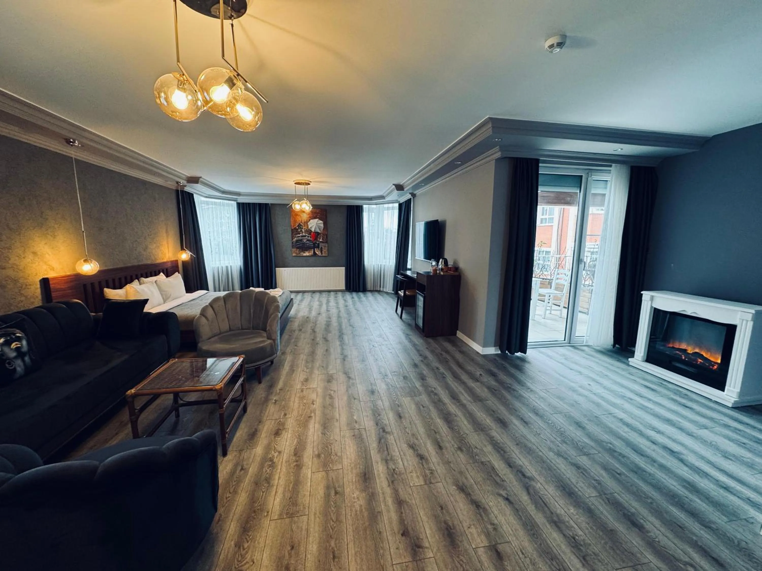 Bed in Istanbul Airport Treekos Suite Hotel