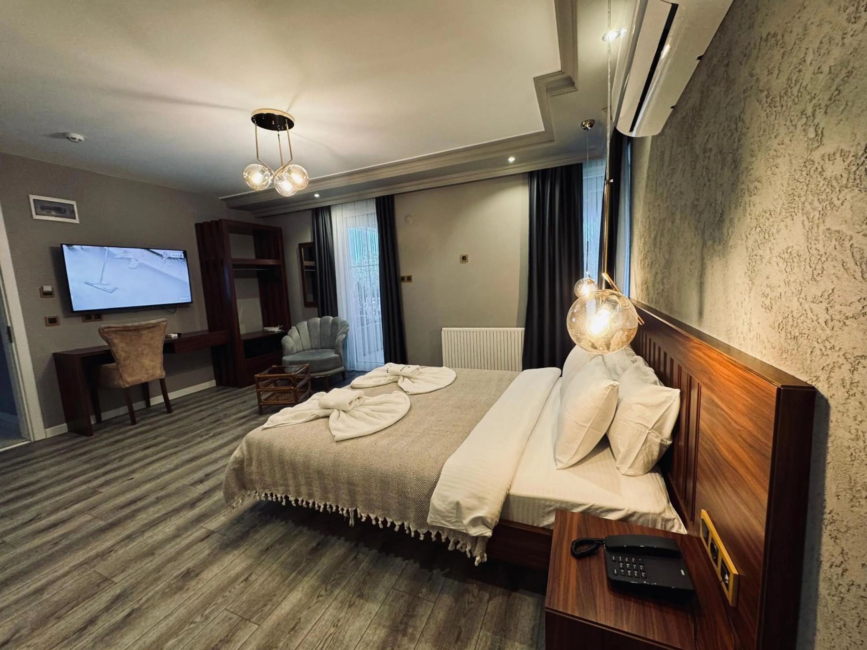 Bed in Istanbul Airport Treekos Suite Hotel