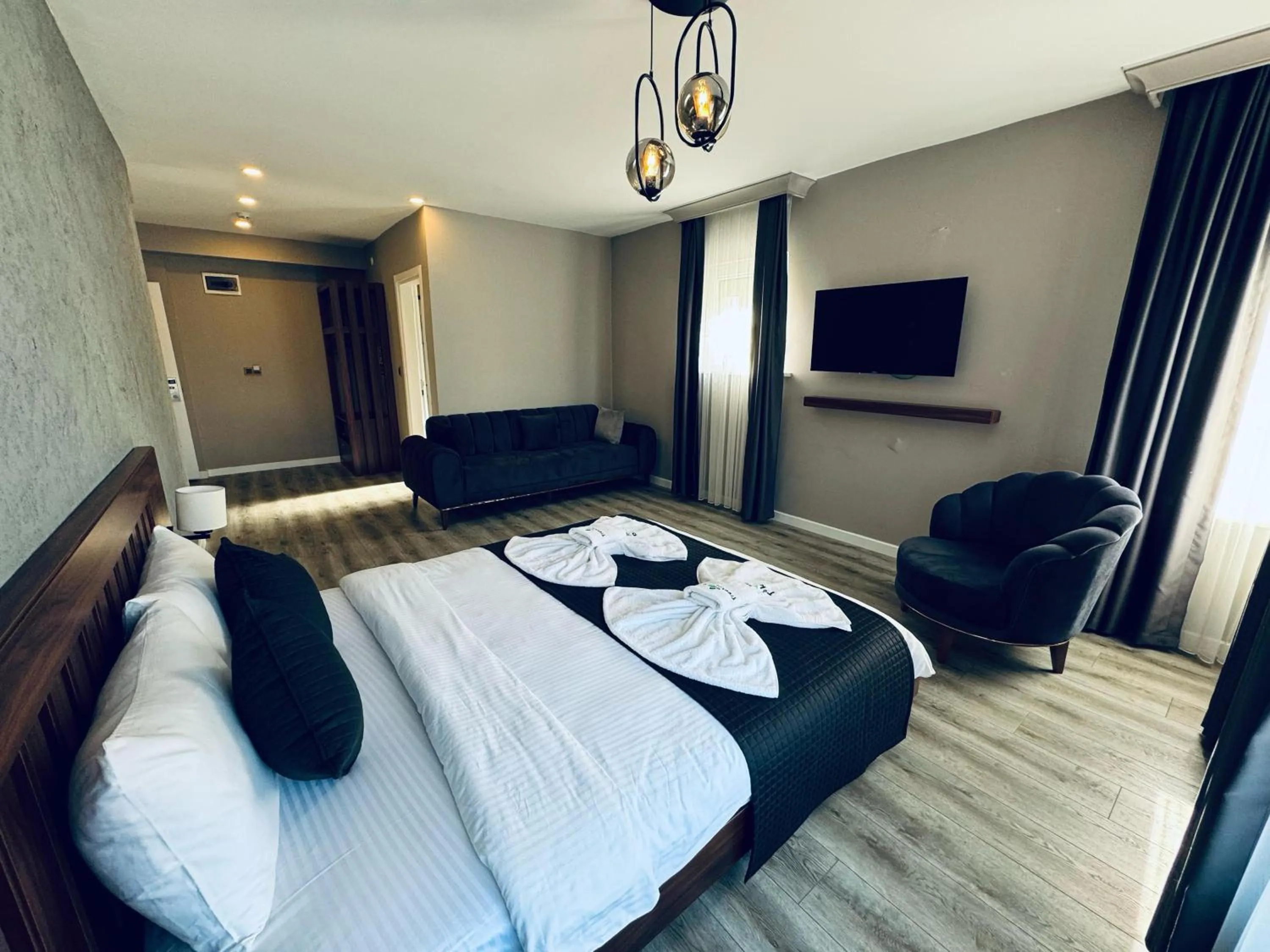 Bed in Istanbul Airport Treekos Suite Hotel