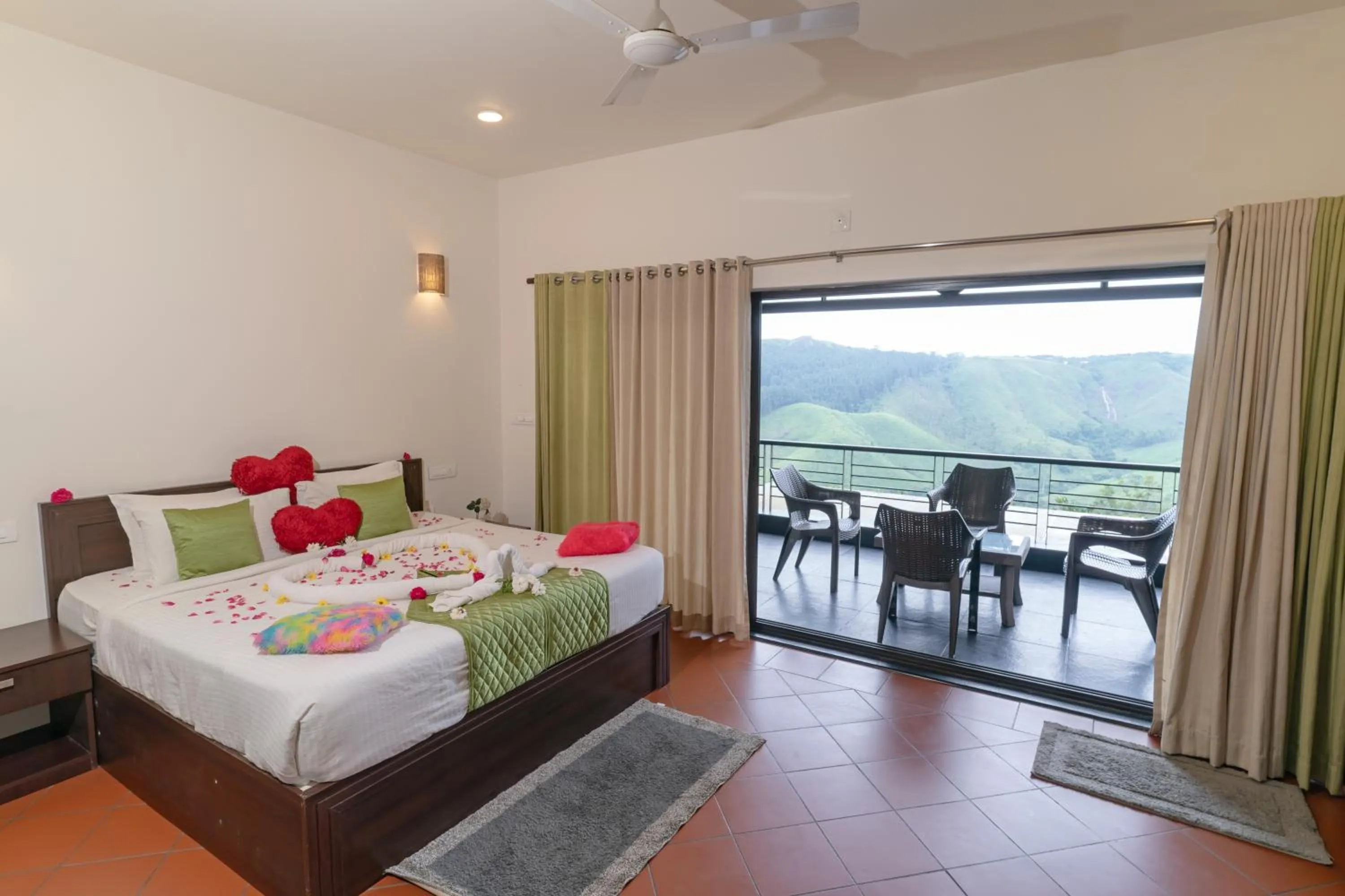 Bed in Beyond Pines Vagamon