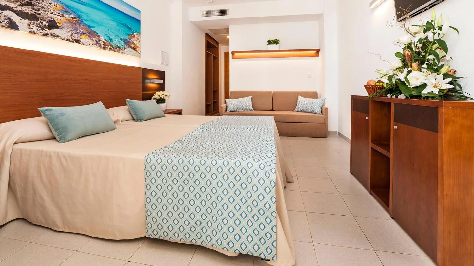 Bed in Globales Bouganvilla