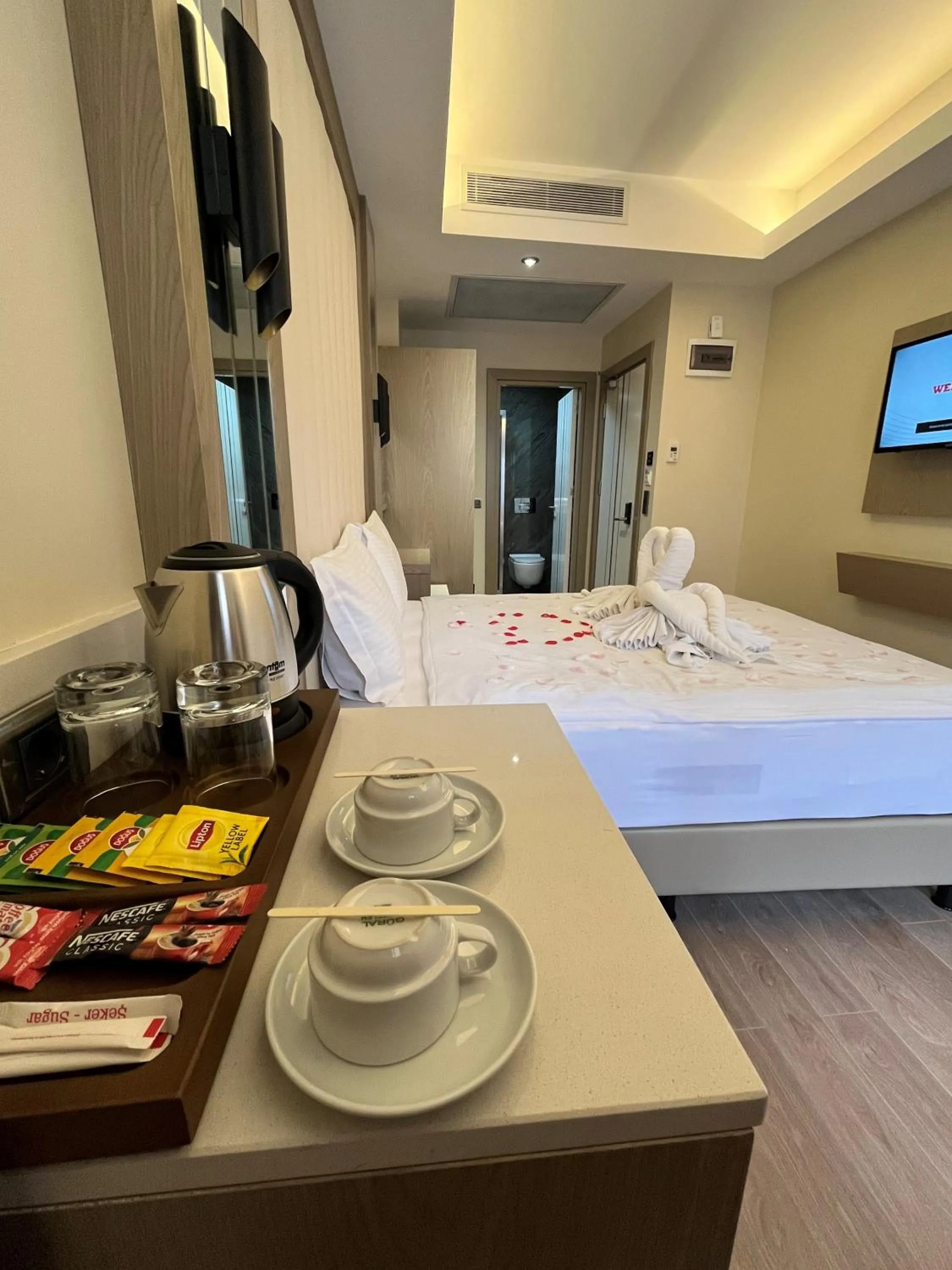 Bedroom, Bed in Asilzade Hotel Sirkeci