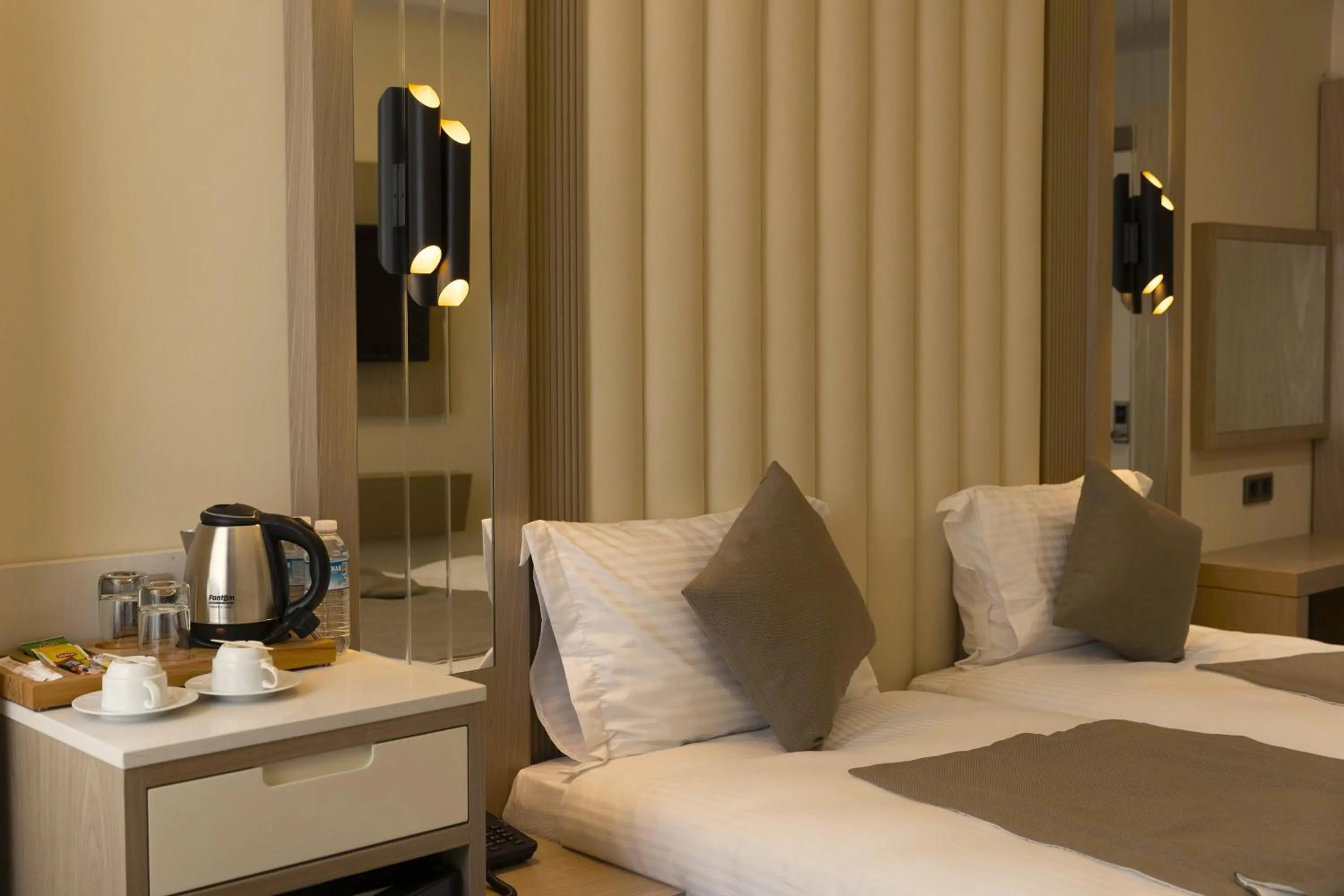 Bed in Asilzade Hotel Sirkeci