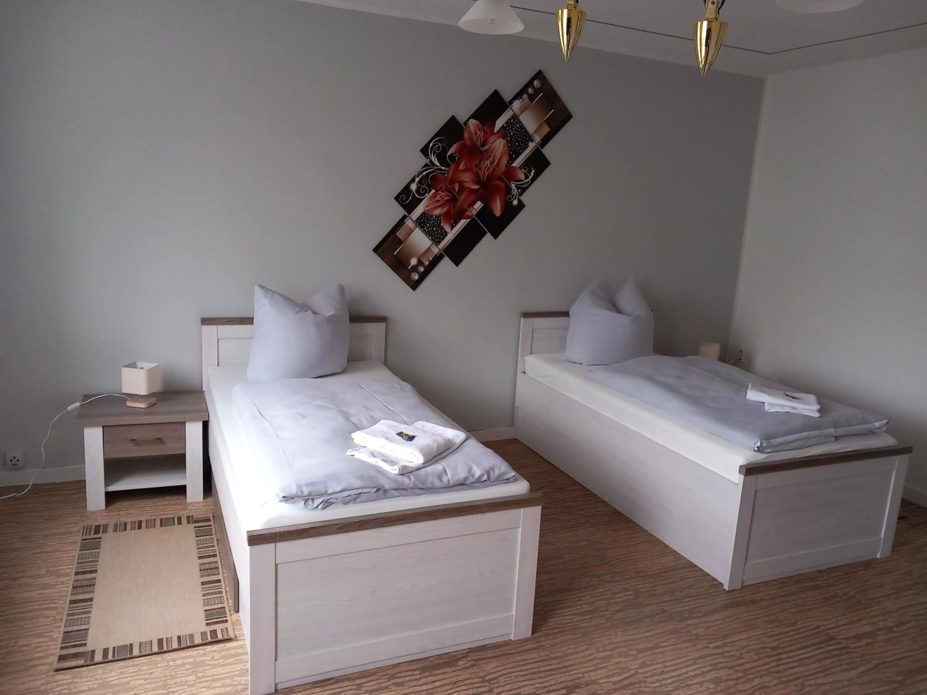 Bedroom, Bed in Hotel Eintracht