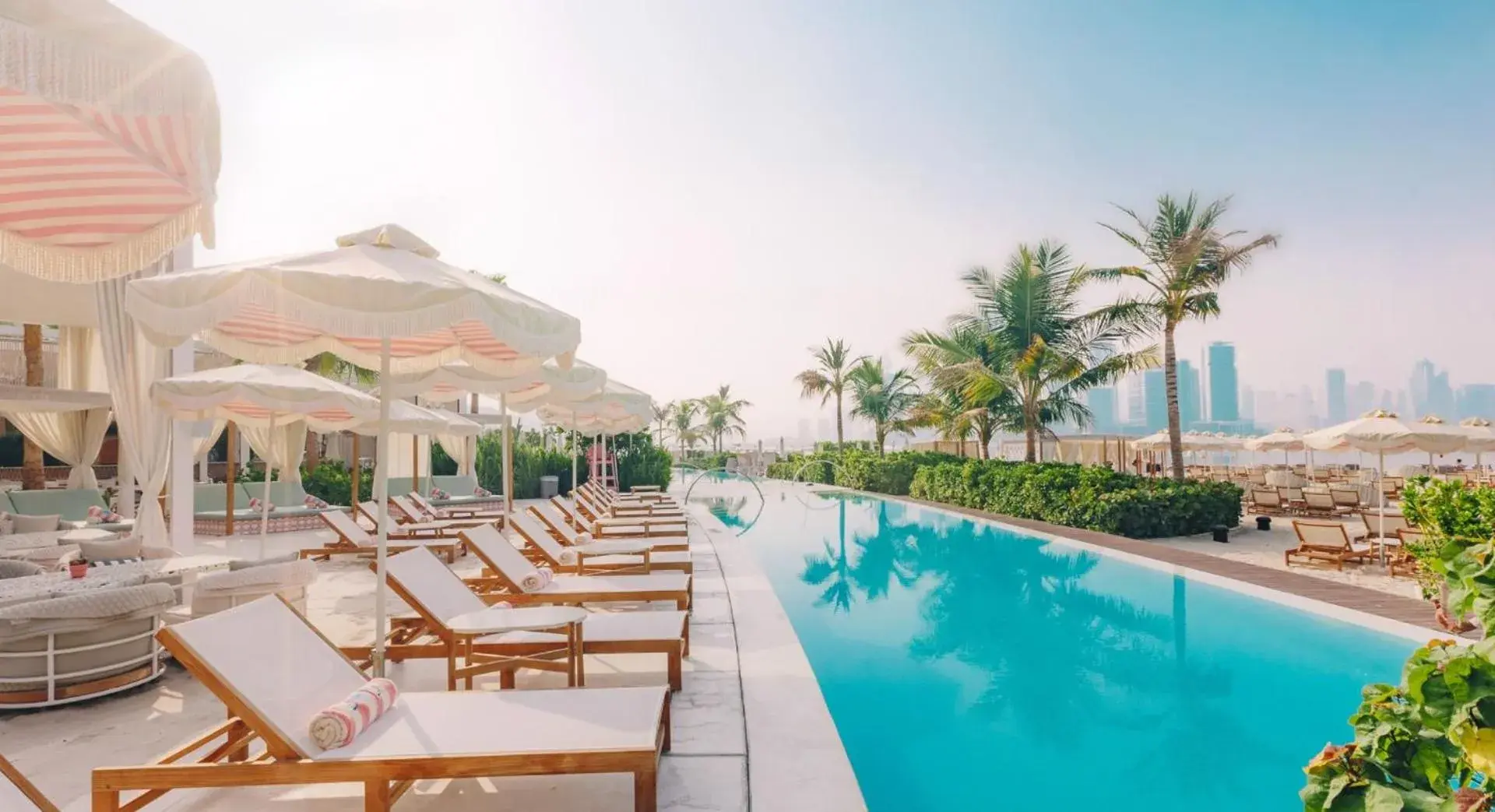 Swimming pool in NH Collection Dubai The Palm Swimming pool in NH Collection Dubai The Palm