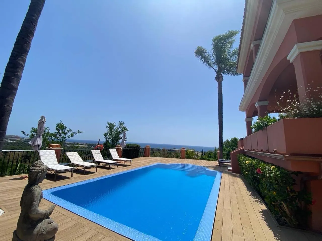 Balcony/Terrace in The Marbella Heights Boutique Hotel