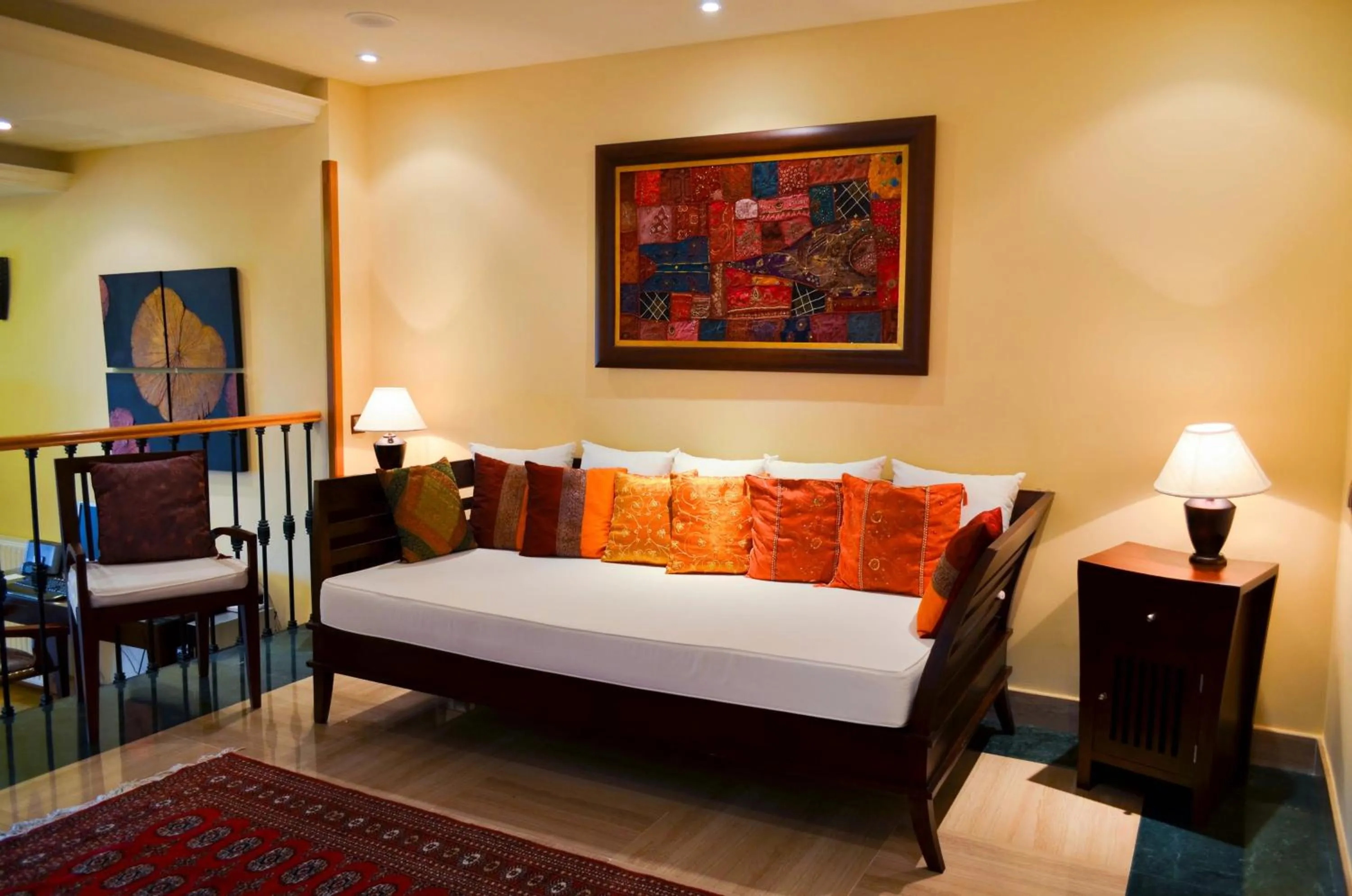 Living room in The Marbella Heights Boutique Hotel