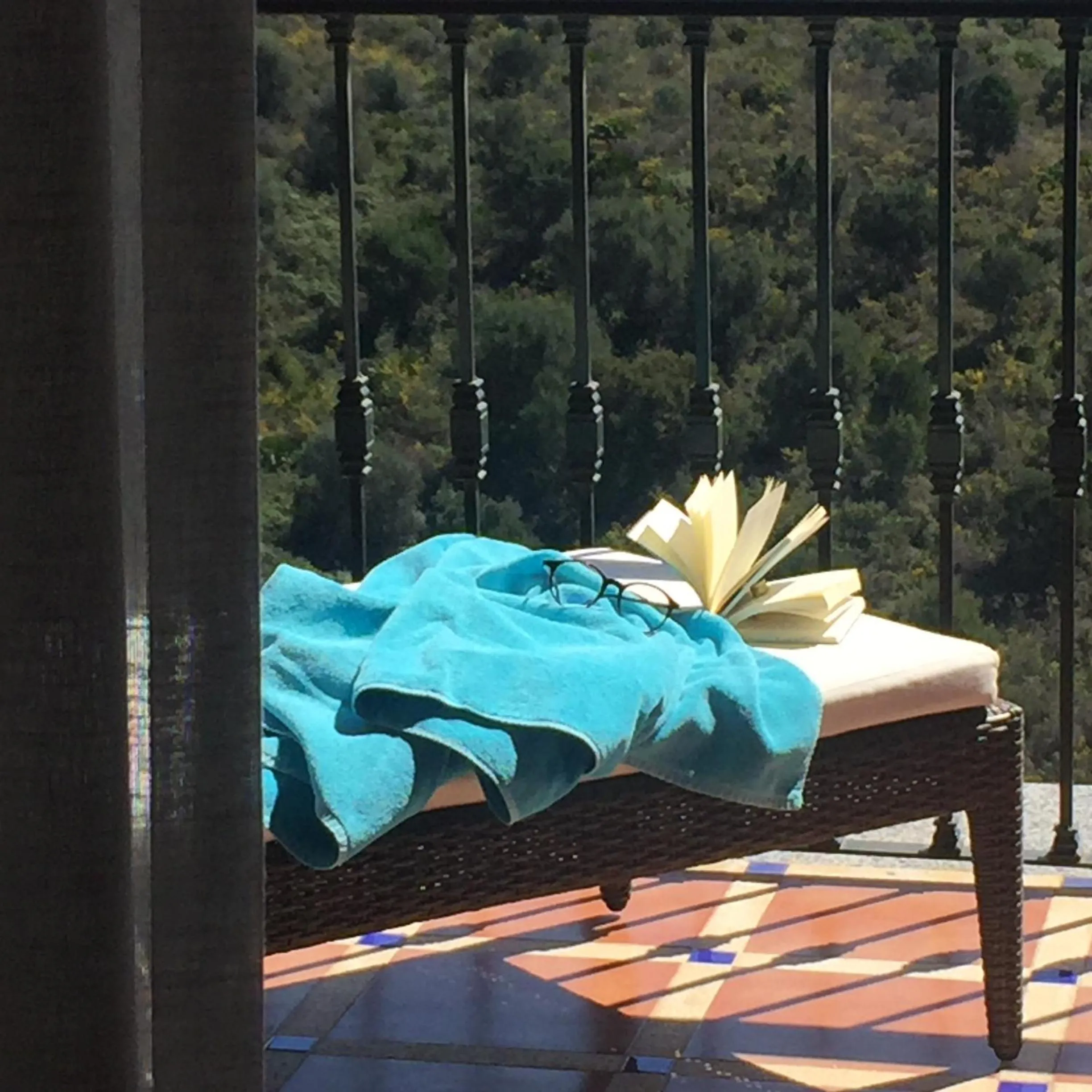 Seating area in The Marbella Heights Boutique Hotel