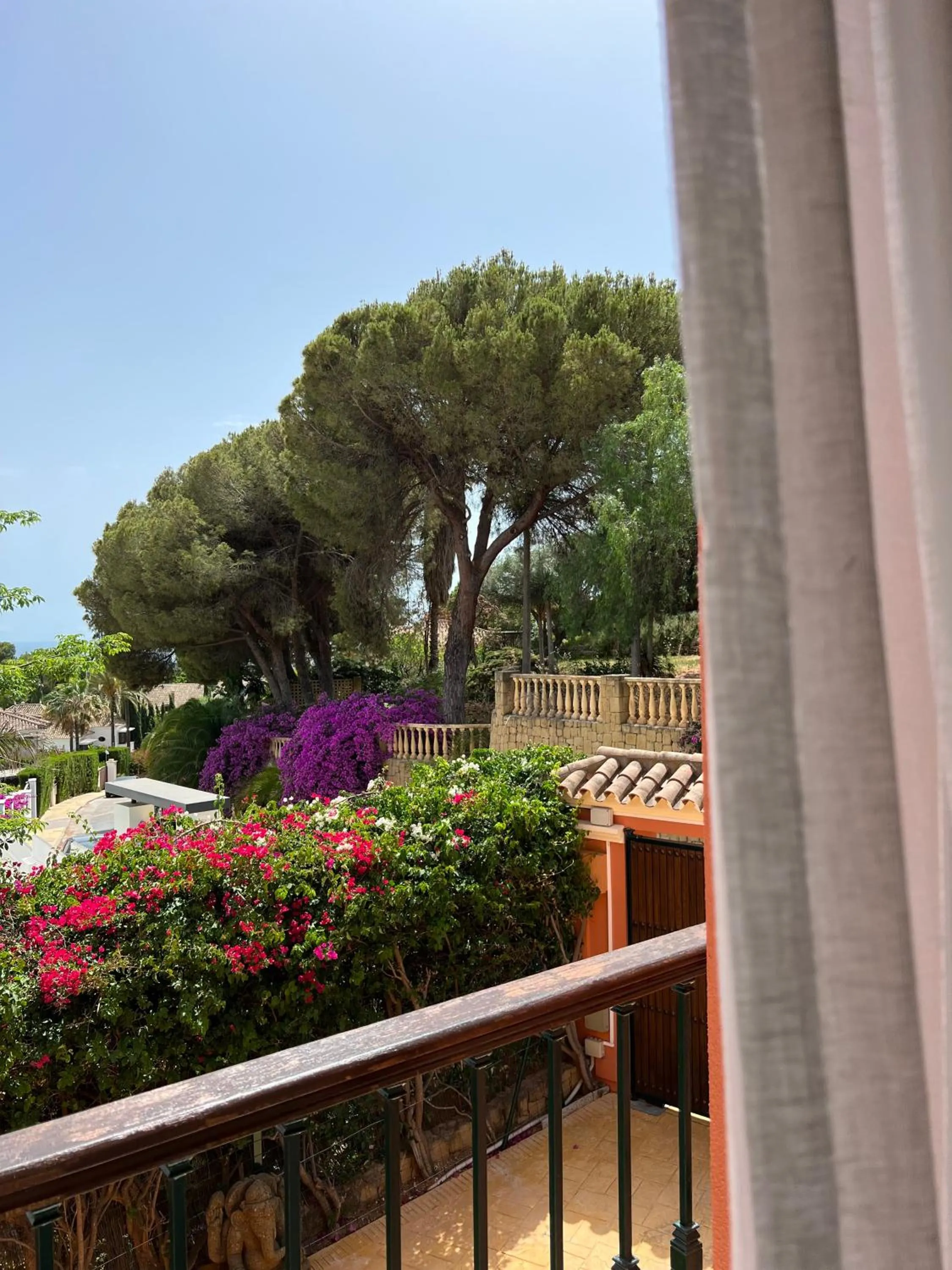 Garden in The Marbella Heights Boutique Hotel