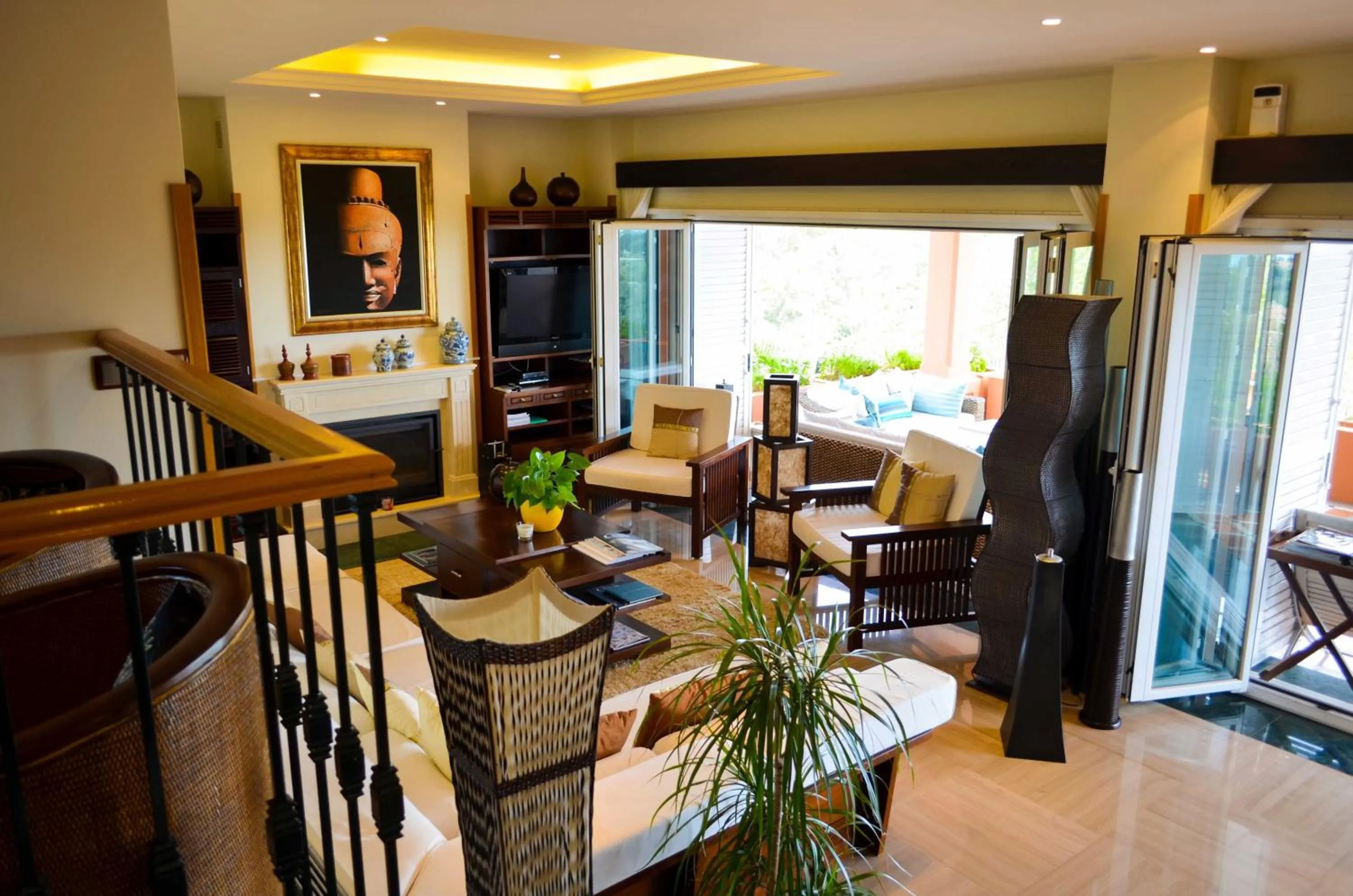 Living room in The Marbella Heights Boutique Hotel