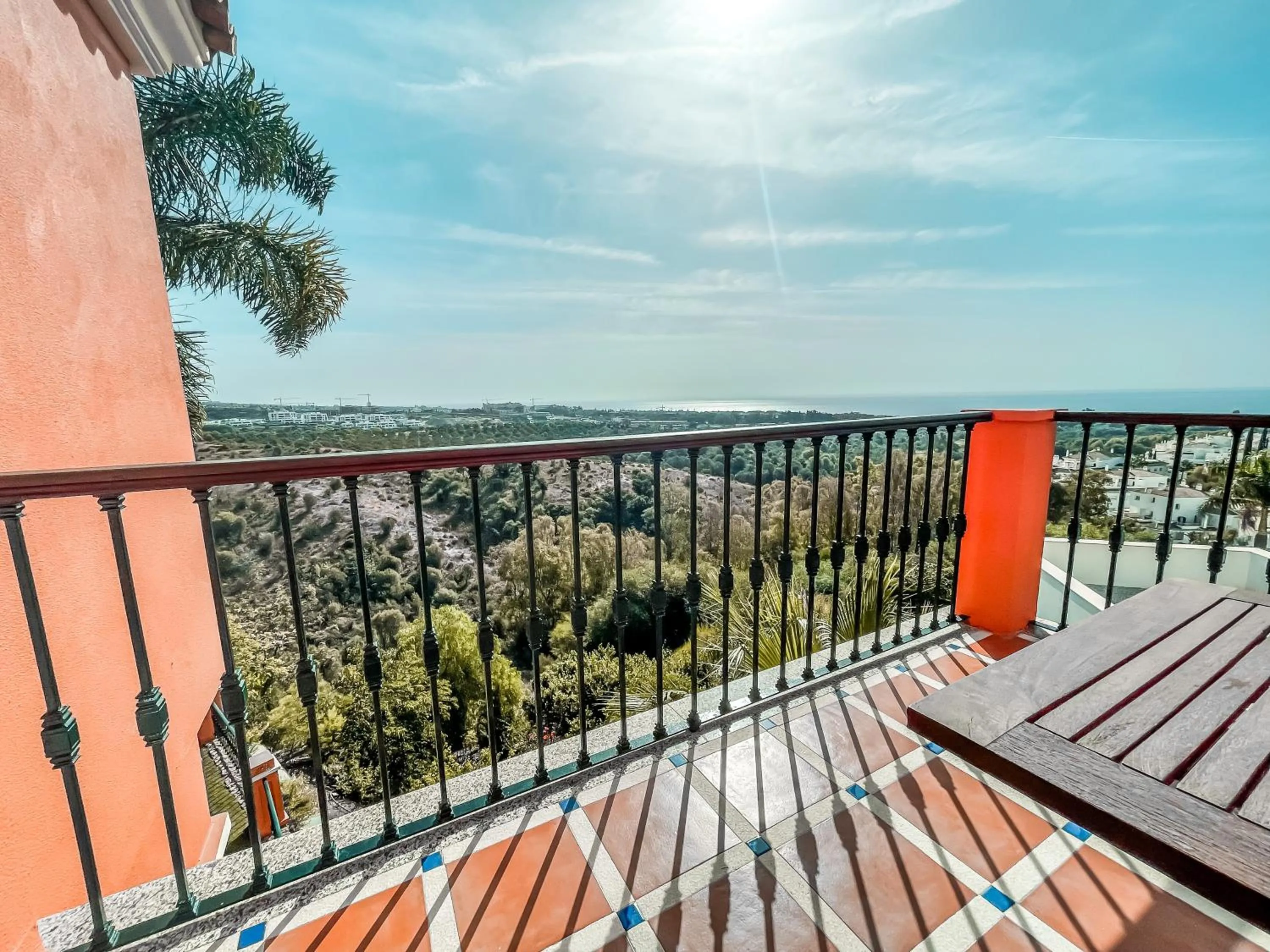 Bird's eye view in The Marbella Heights Boutique Hotel
