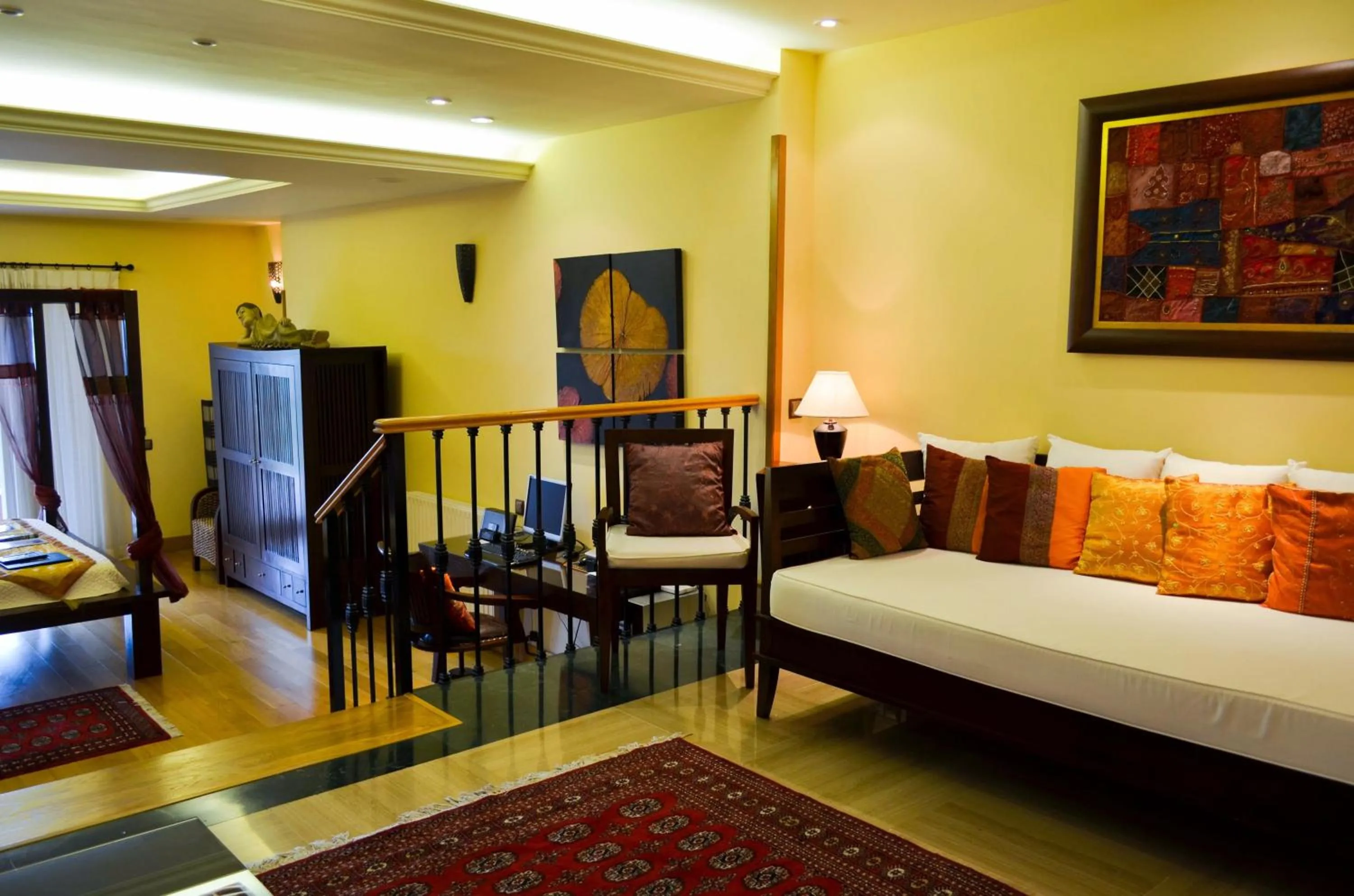 Living room, Bed in The Marbella Heights Boutique Hotel