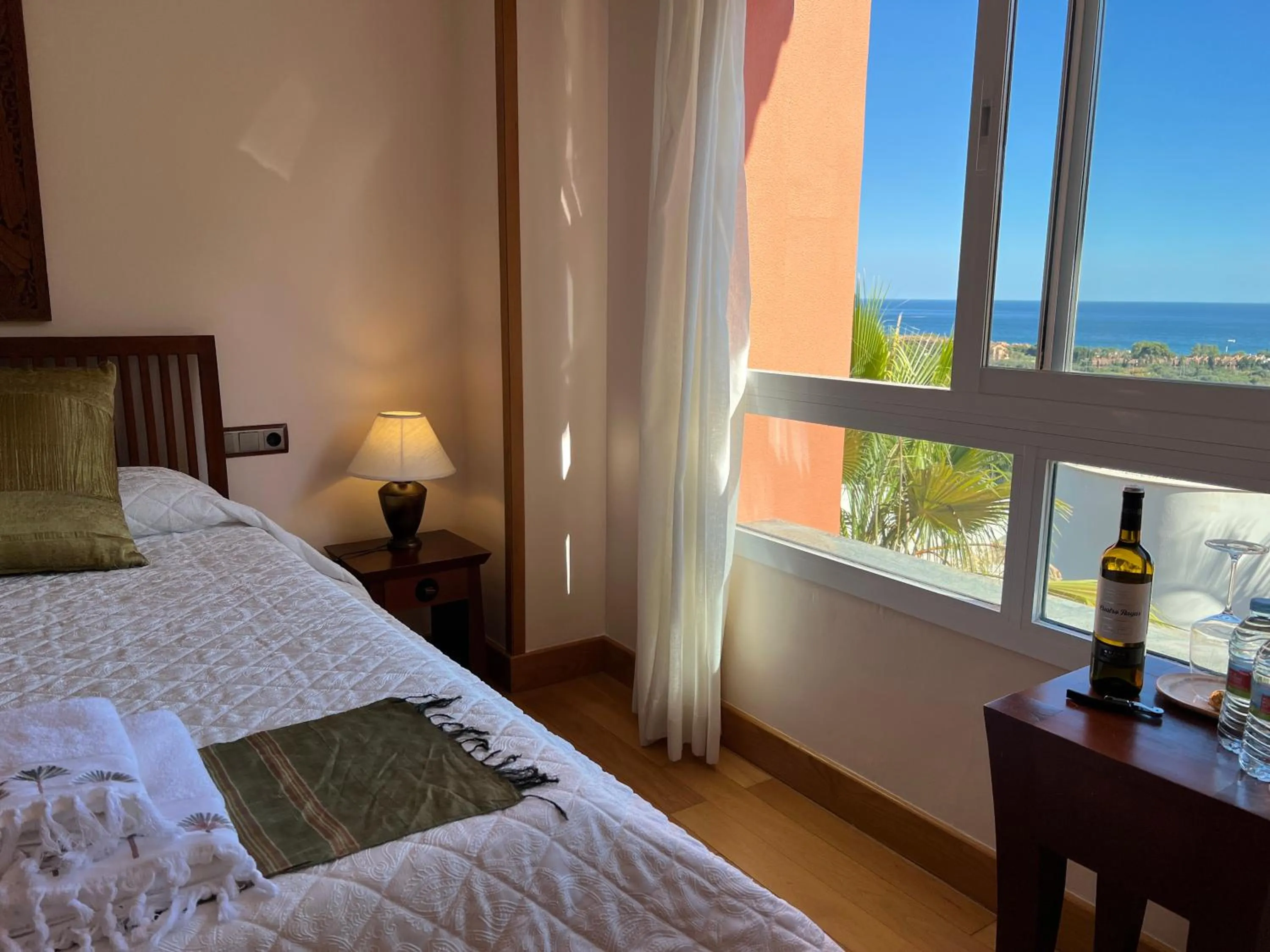 Bedroom, Bed in The Marbella Heights Boutique Hotel