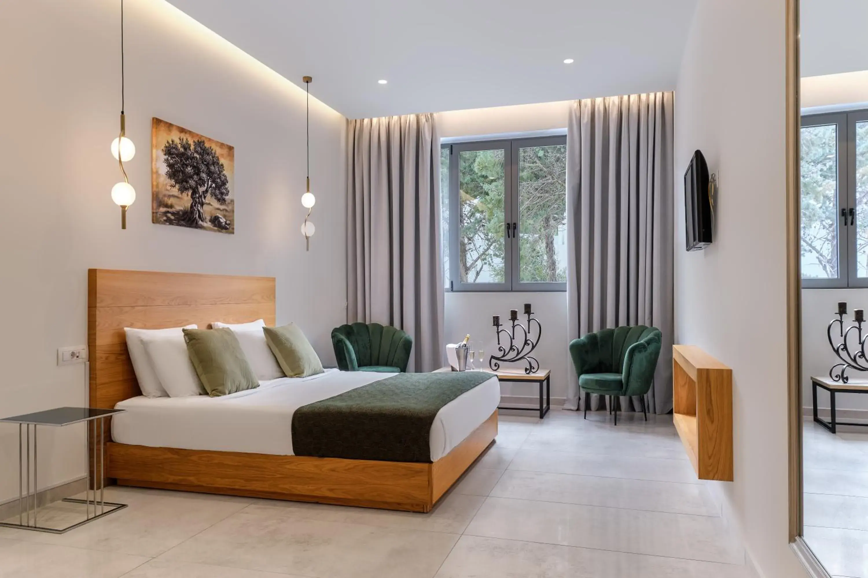 Bed in Mythical Coast Wellness Retreat Bed in Mythical Coast Wellness Retreat