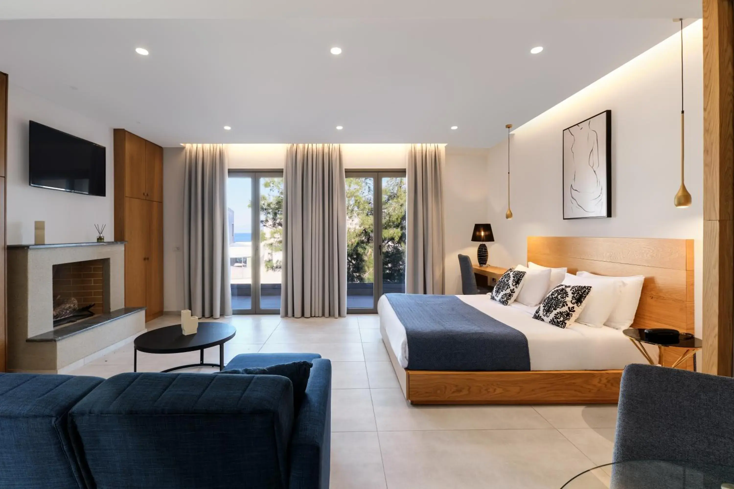 Bed in Mythical Coast Wellness Retreat Bed in Mythical Coast Wellness Retreat