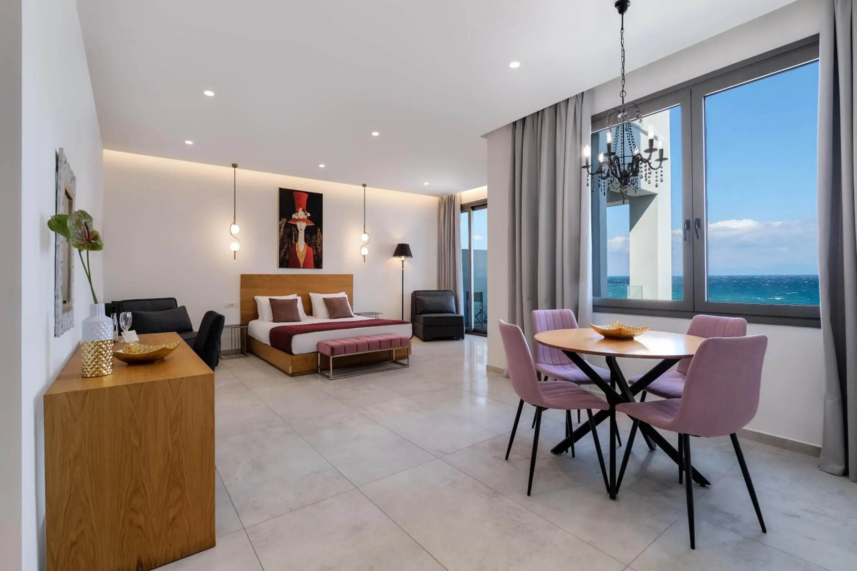 Bed in Mythical Coast Wellness Retreat Bed in Mythical Coast Wellness Retreat