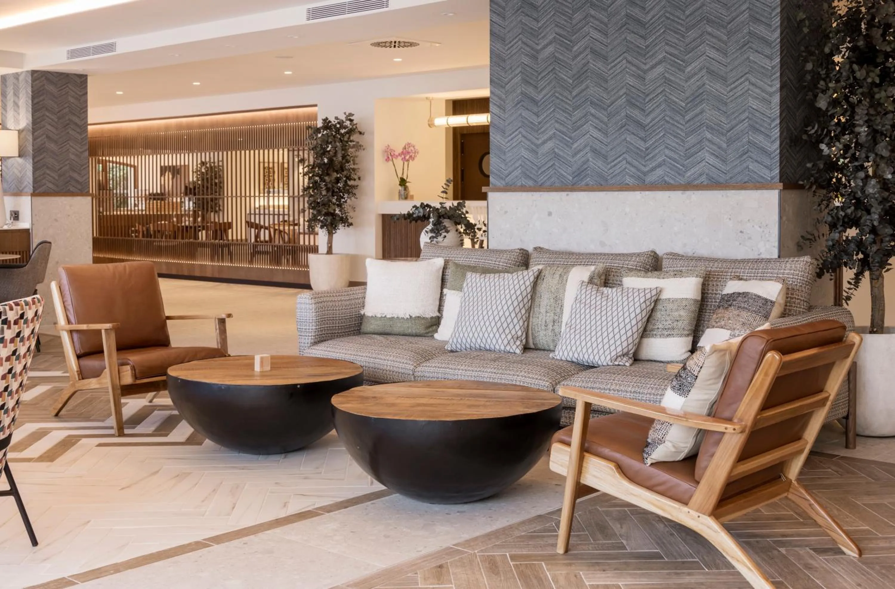 Living room in Ilunion Caleta Park