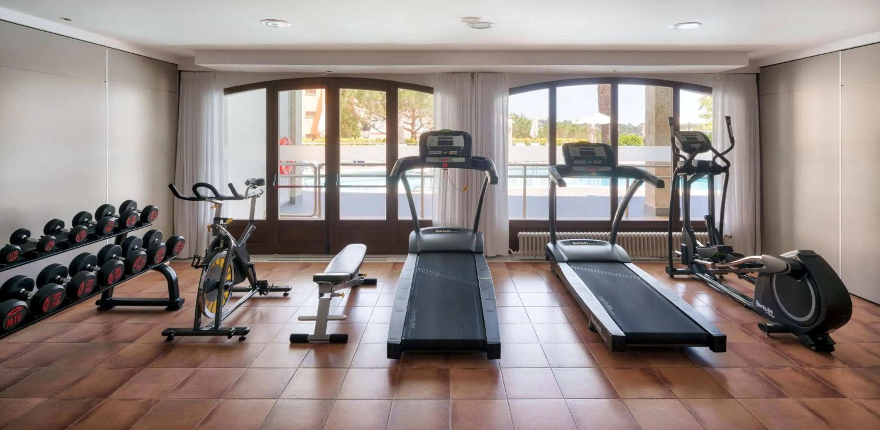 Fitness centre/facilities in Ilunion Caleta Park